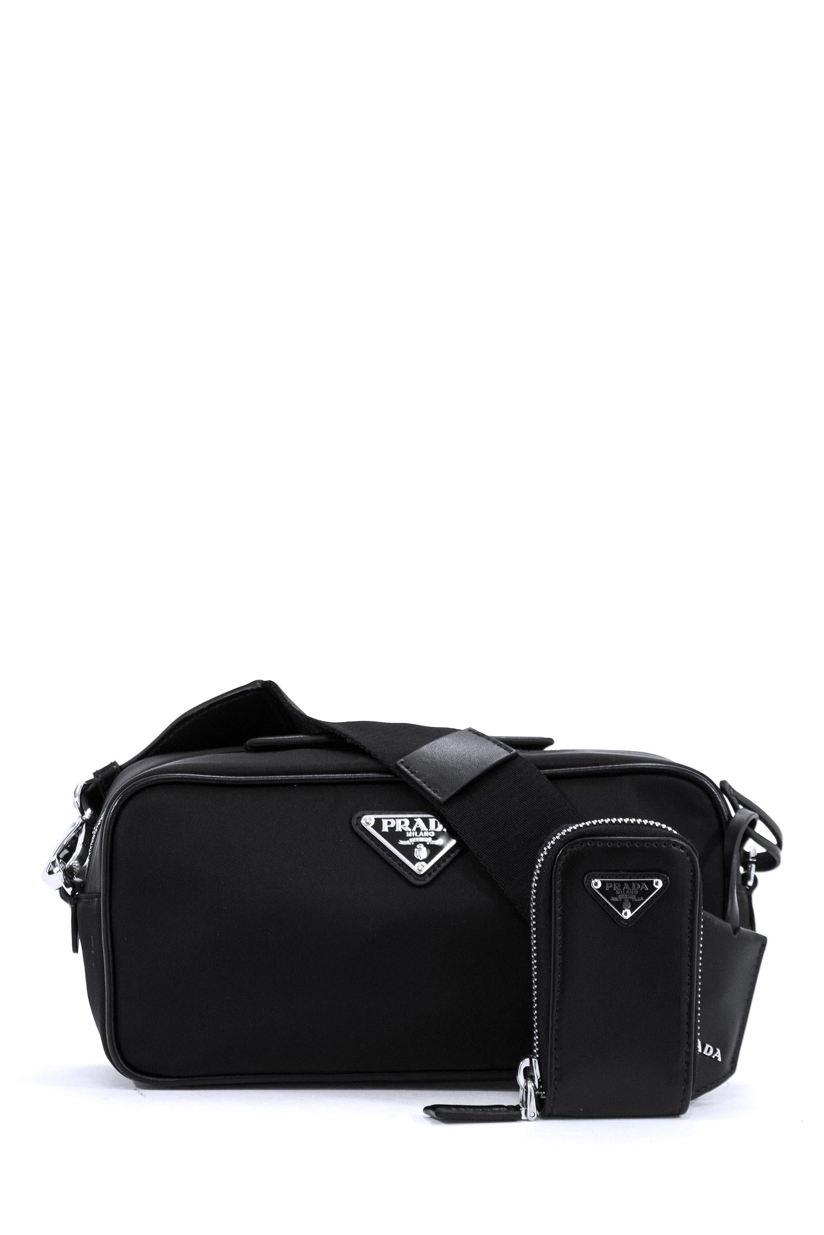 Borsa a spalla<BR/> 1BH197 V N2O RDLN F0002 PRADA 