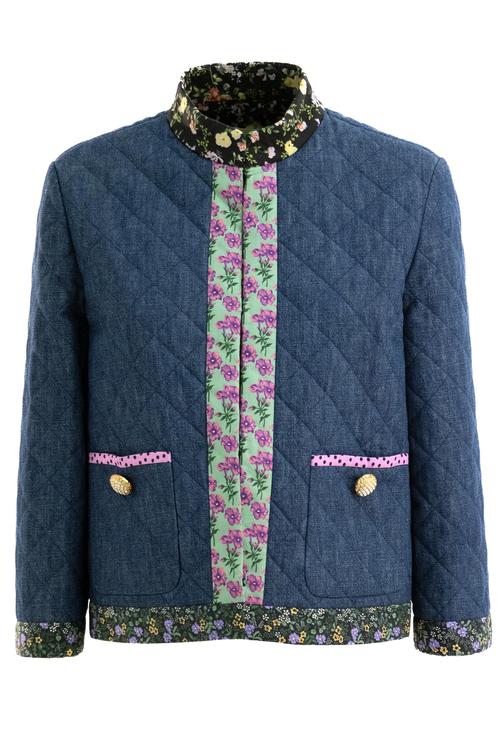 Giacca in Denim Chambray<BR/> 7B3DC3Y09AG CK8 VALENTINO GARAVANI 