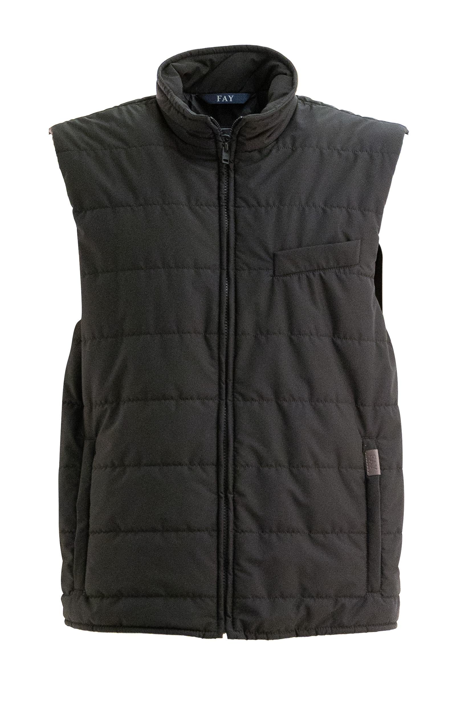 Gilet Trapuntato<BR/> NAM20510330XSD B999 FAY 