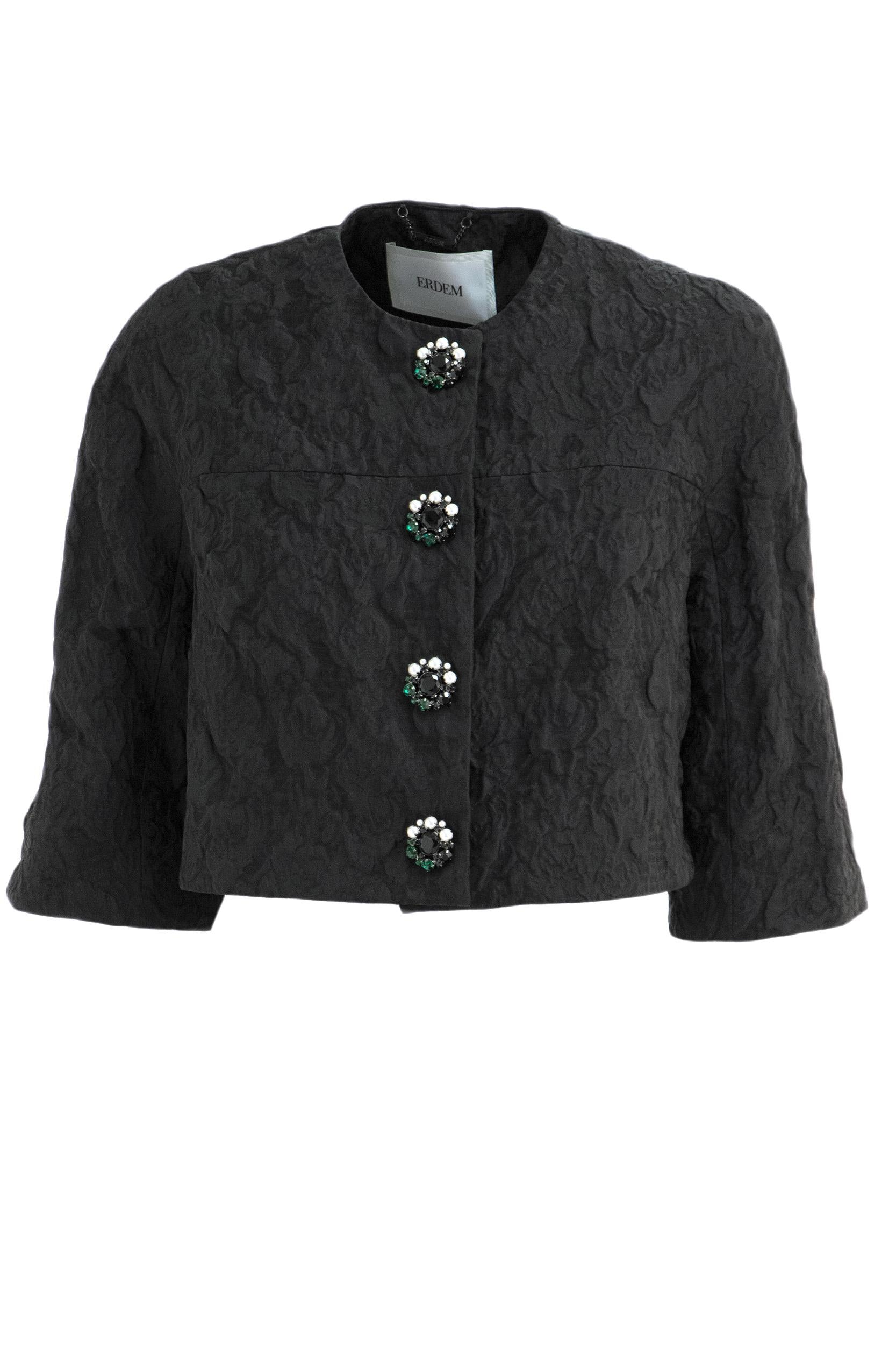 Giacca <BR/> 7592CLB BLACK ERDEM 