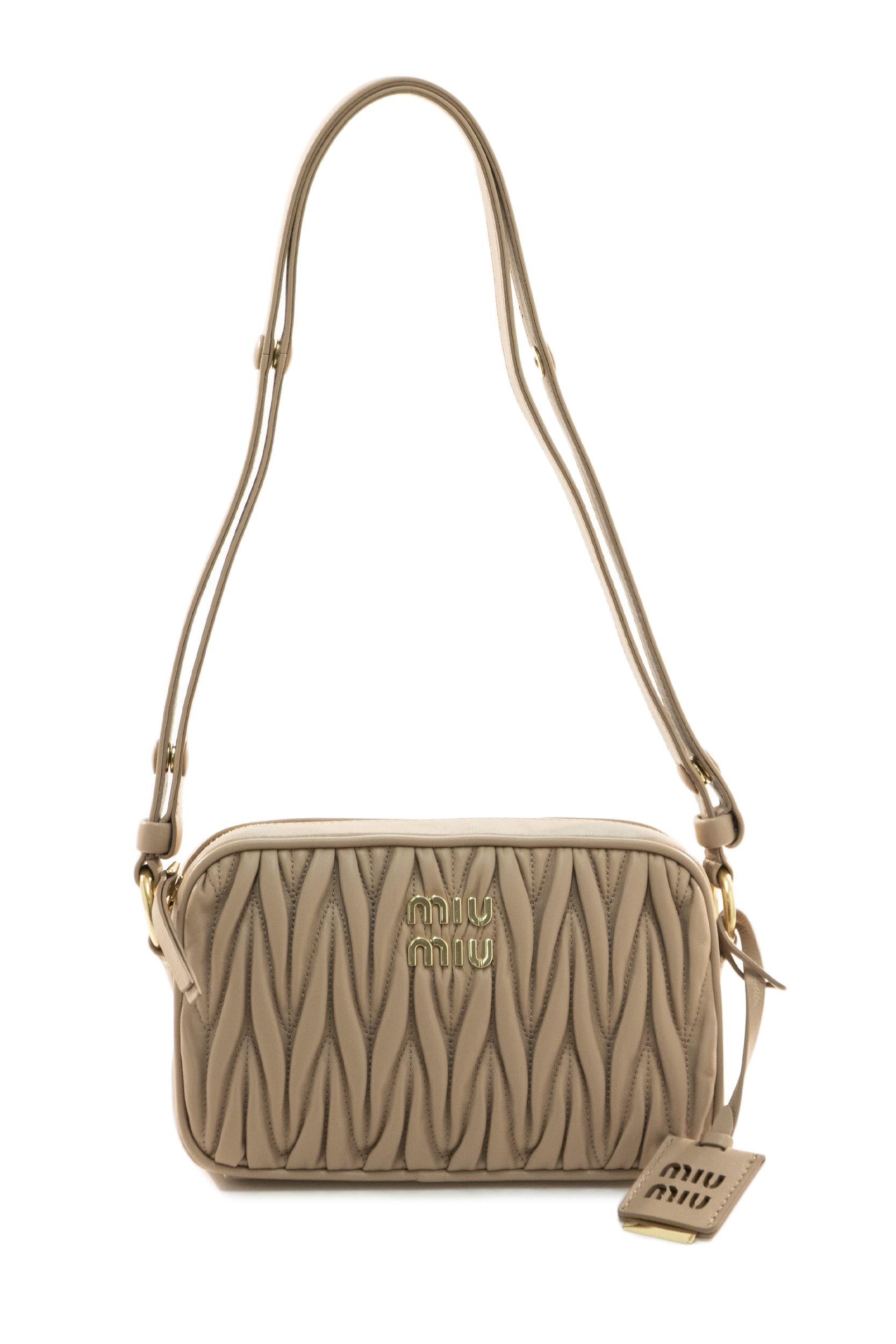 Borsa a tracolla <BR/> 5BH118 V WOM N88 F0770 MIU MIU 