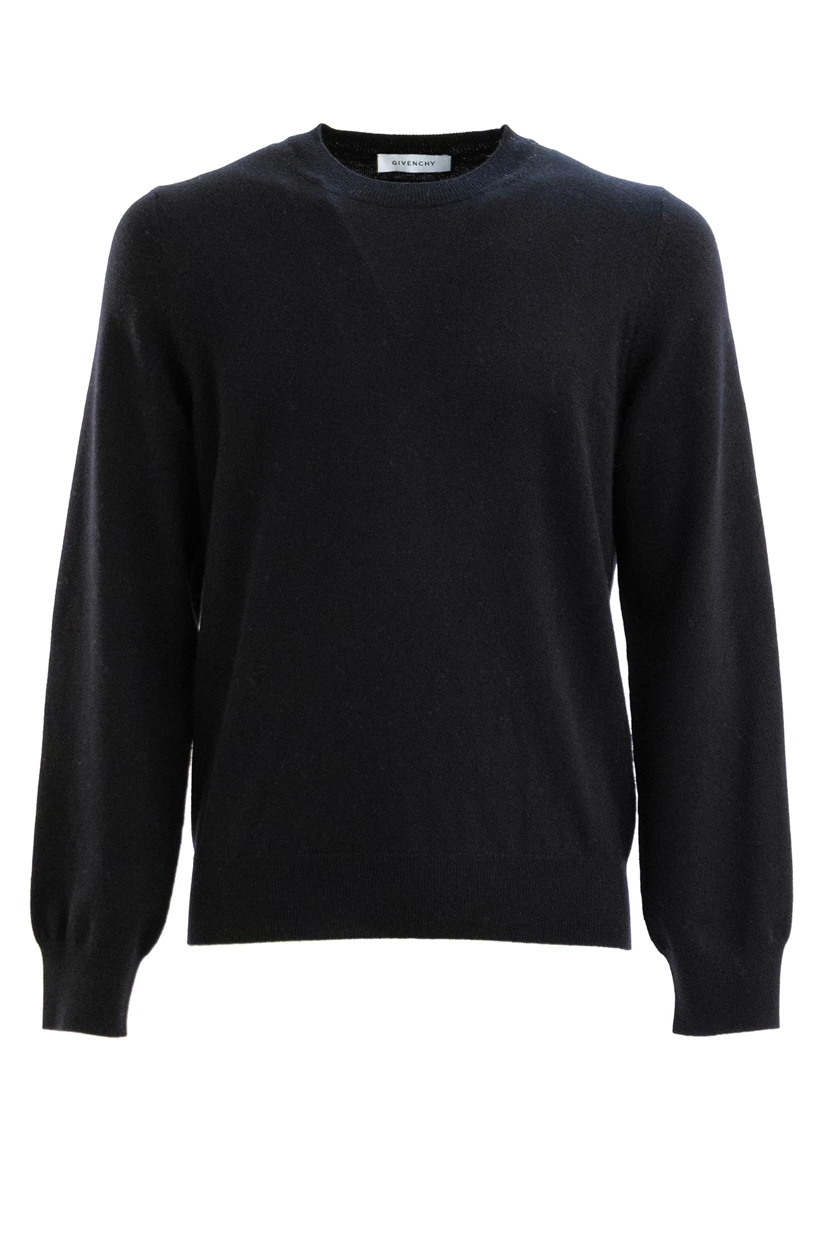 Pullover in Cashmere Nero<BR/> BM90VE4YMZ 001 GIVENCHY 