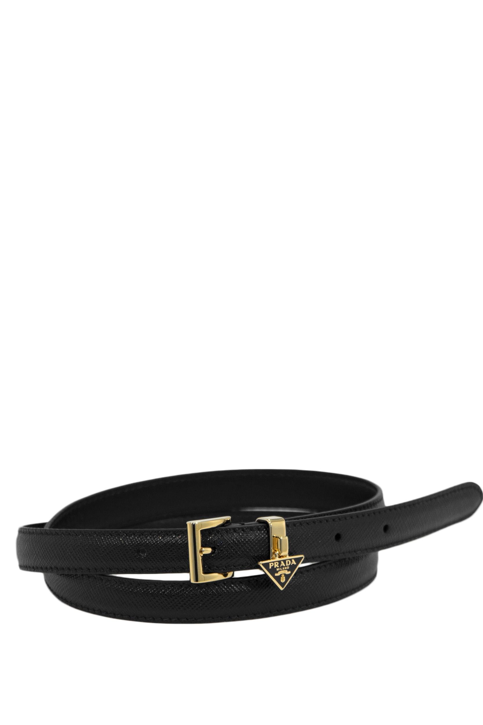 Cintura in pelle Saffiano 1CC499 053 F0002 PRADA 