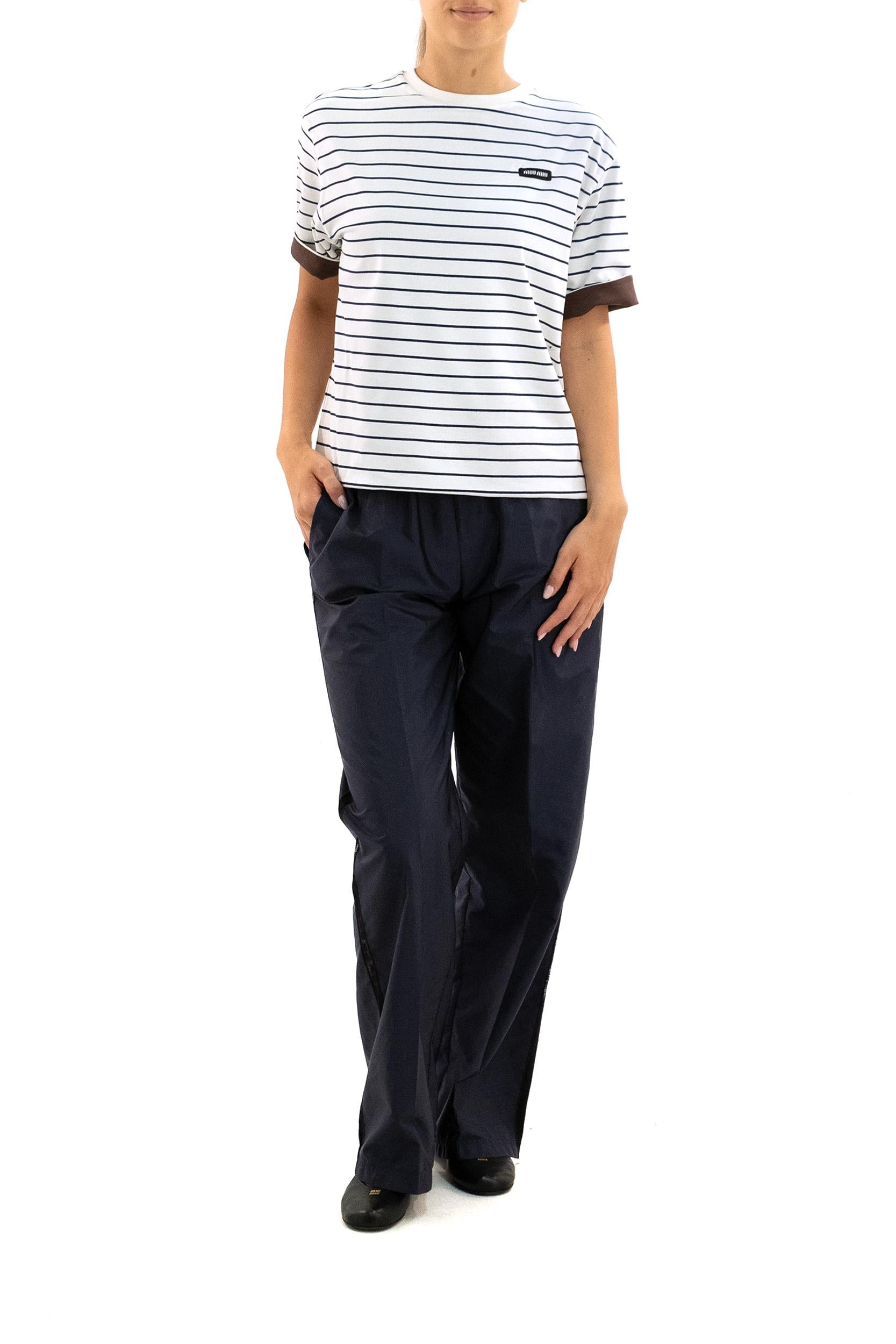 T-shirt<BR/> MJN569 S OOO 17UY F04QA MIU MIU 