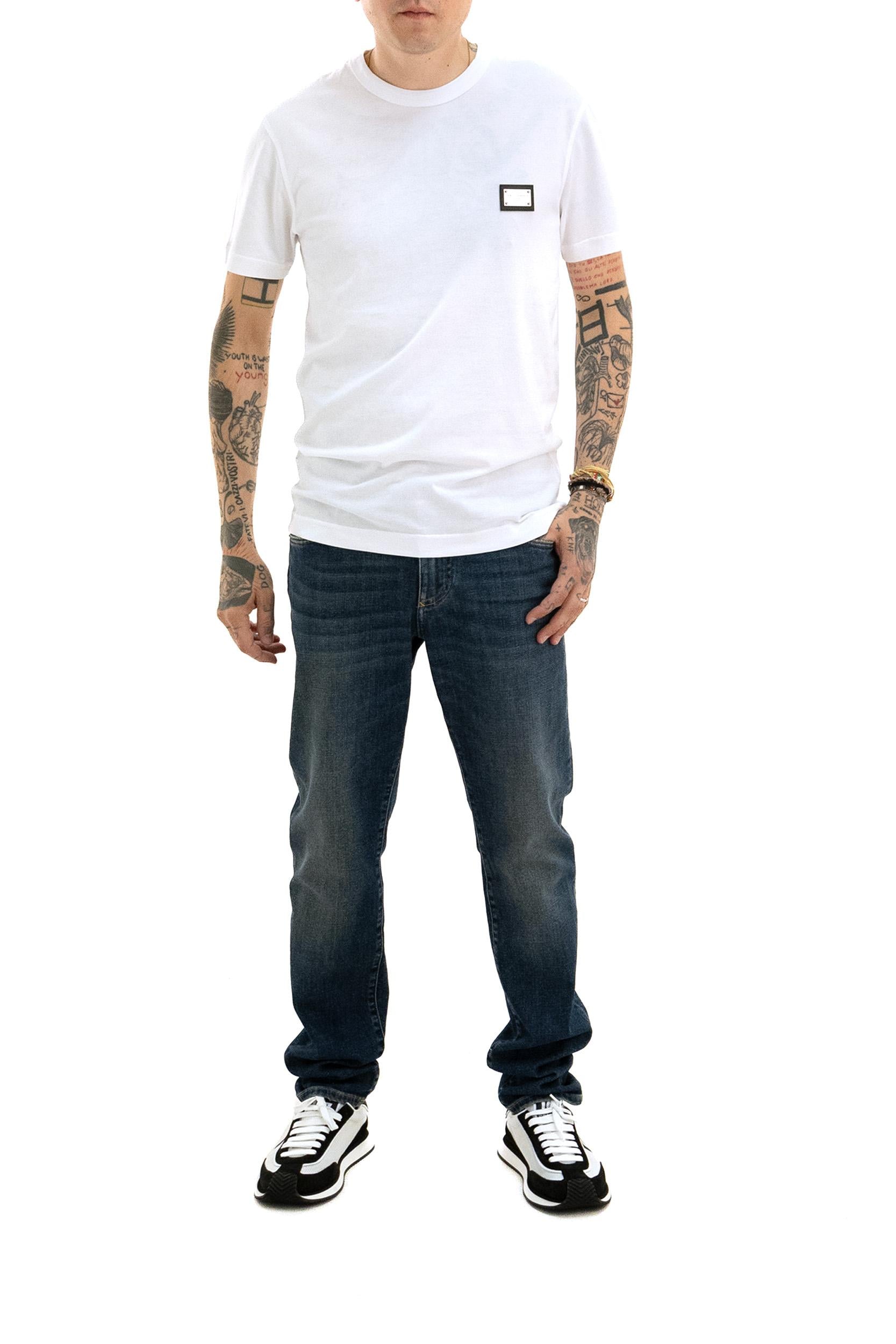 T-shirt<BR/> G8PT1T G7F21 W0800 DOLCE & GABBANA 