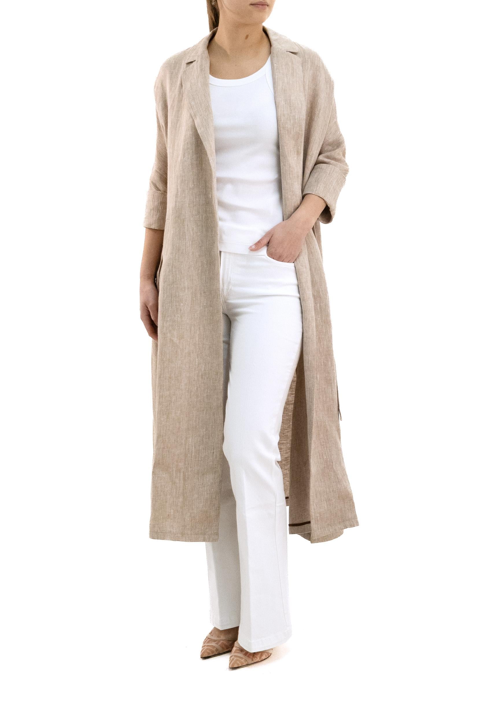 Soprabito in Canapa e Lino<BR/> CA000620D 17152 2240 HERNO 
