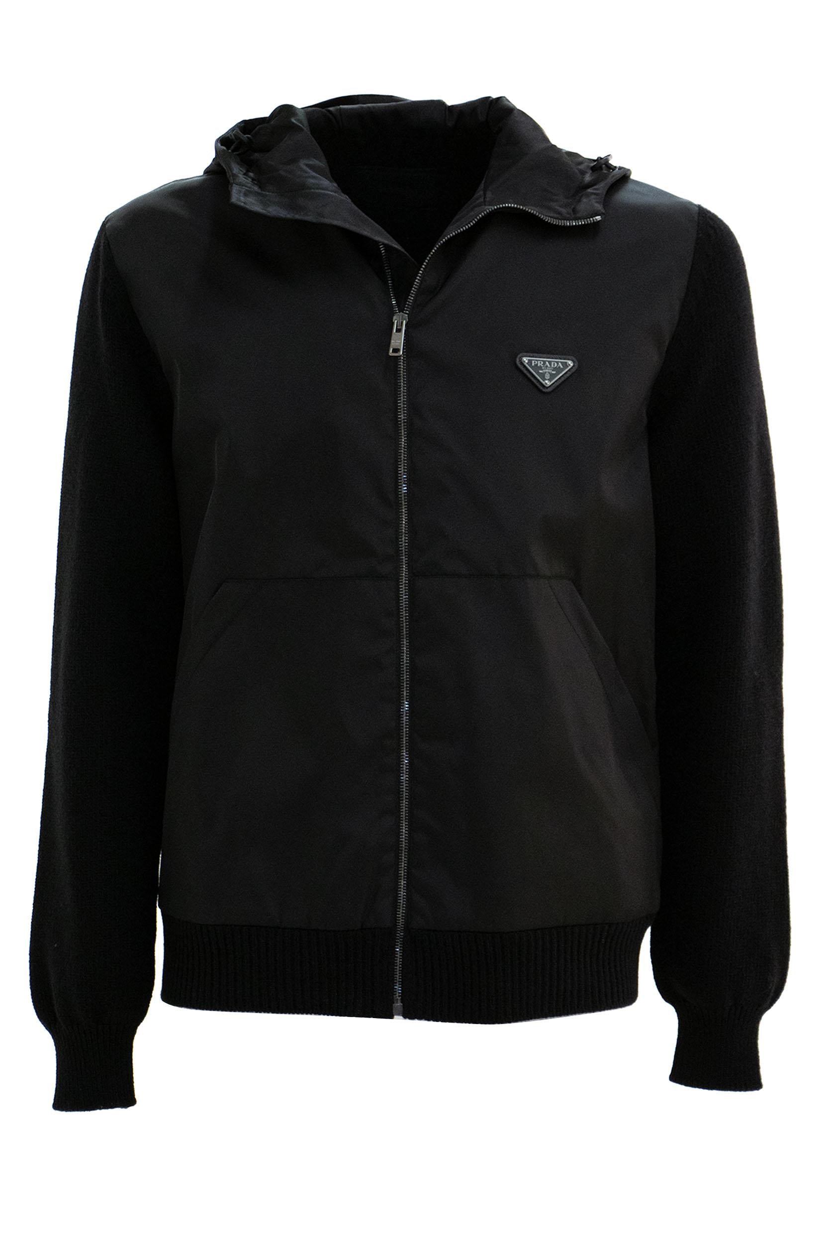 Cardigan<BR/> UMG370 S OOO 16AM F0002 PRADA 