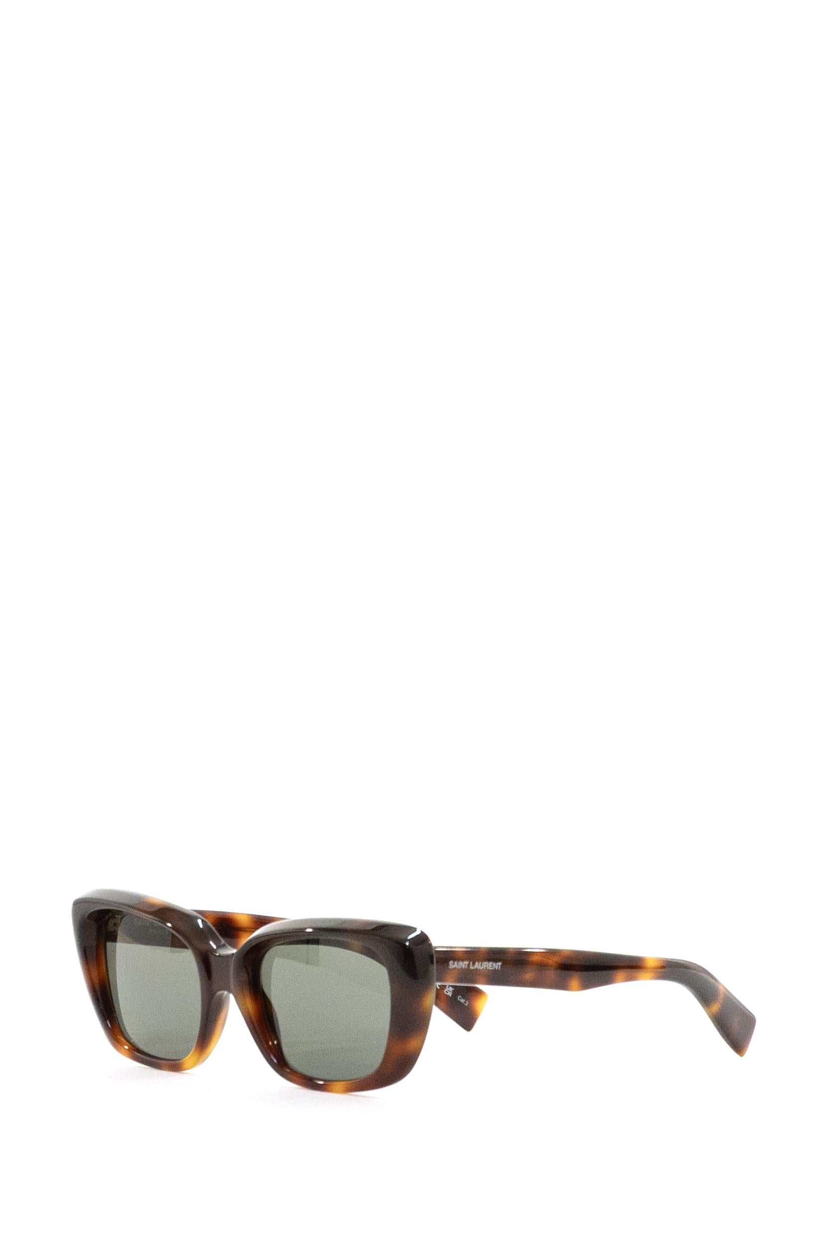 Occhiali da sole in acetato tartarugato<BR/> 862819 Y9956 2359 SAINT LAURENT 
