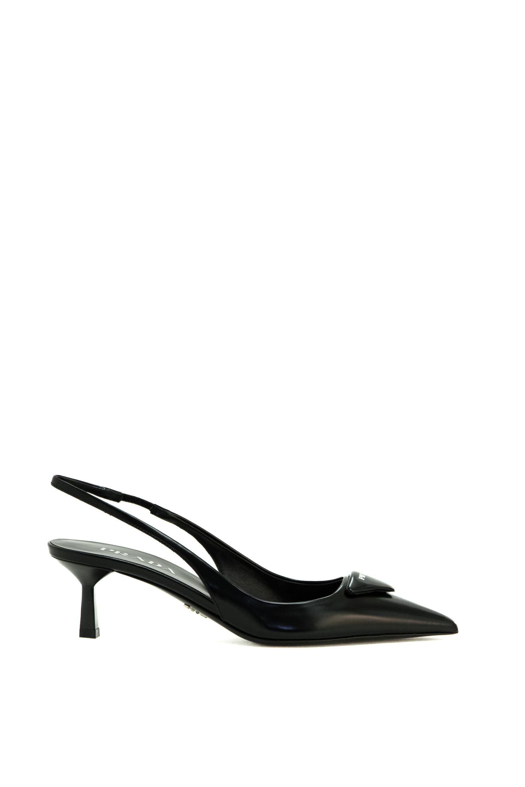 Slingback in pelle spazzolata<BR/> 1I901M F DD55 055 F0002 PRADA 