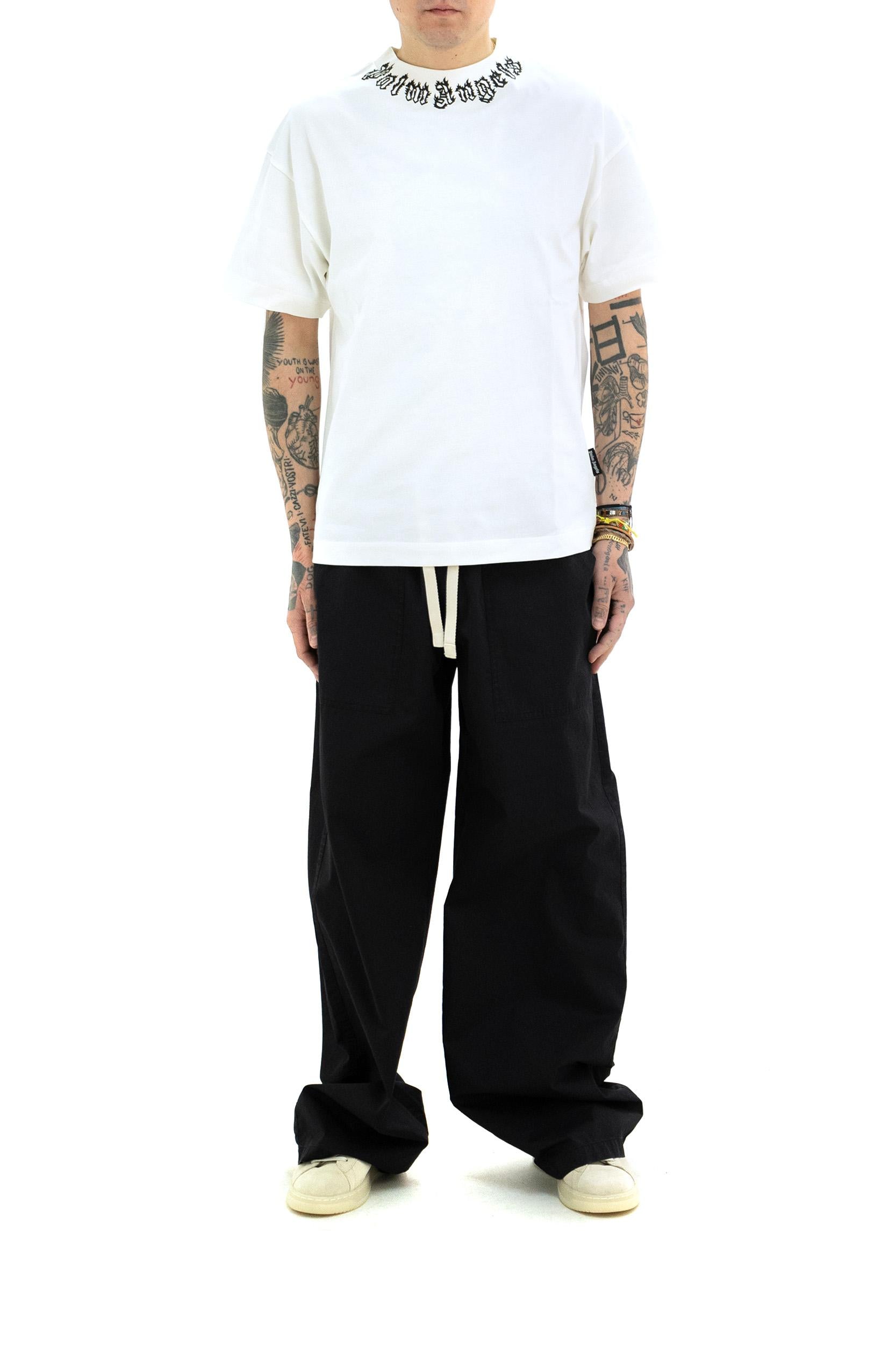 T-shirt<BR/> PMAA001S25JER002 0310 PALM ANGELS 