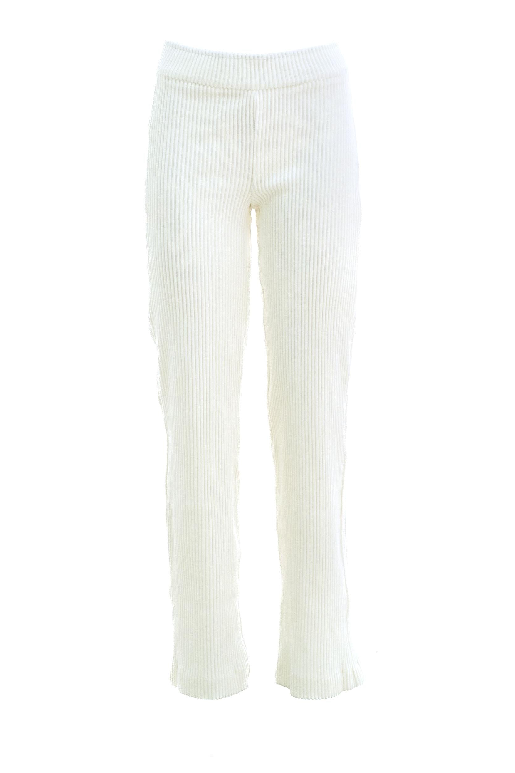 Pantaloni<BR/> FLAVIA F1451 OFF WHITE AVENUE MONTAIGNE 