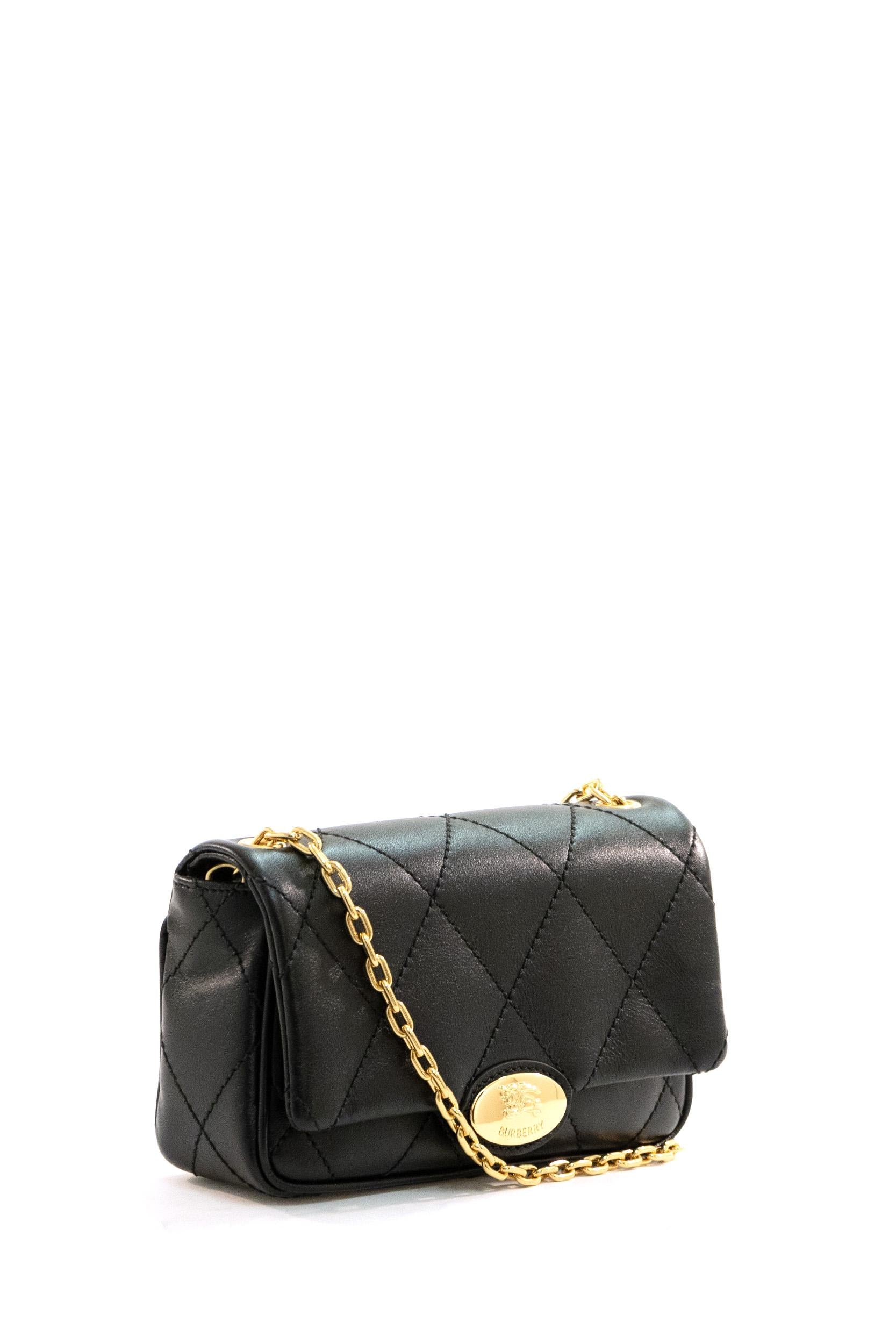 Pochette Strand<BR/> 8111640 BLACK BURBERRY 