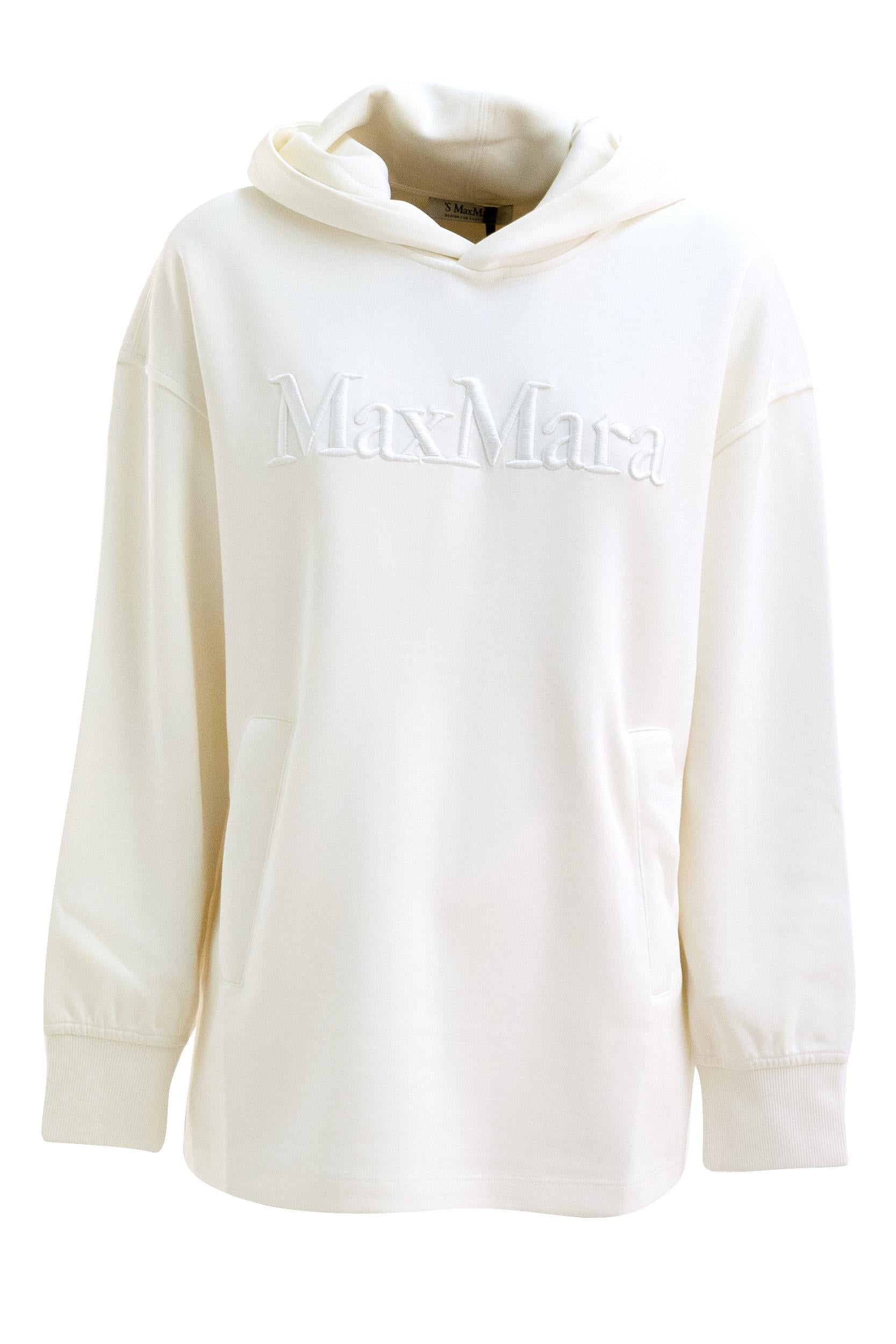 Felpa Over<BR/> VISIERA 001 S MAX MARA 