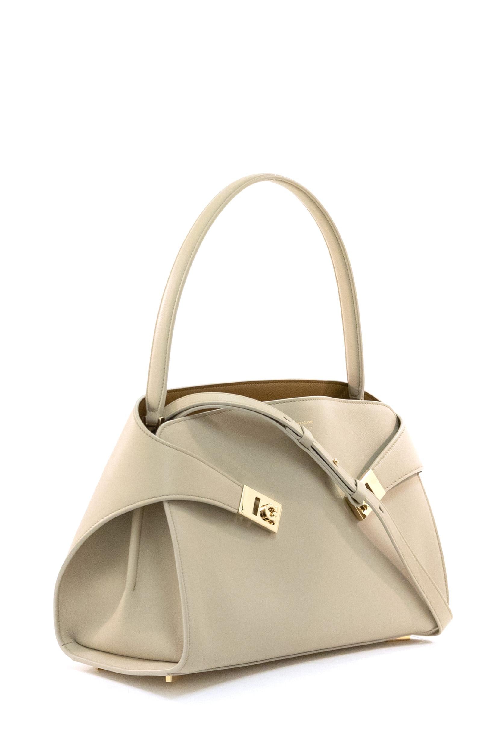 Borsa Hug<BR/> 219816 0780594 STONE FERRAGAMO 