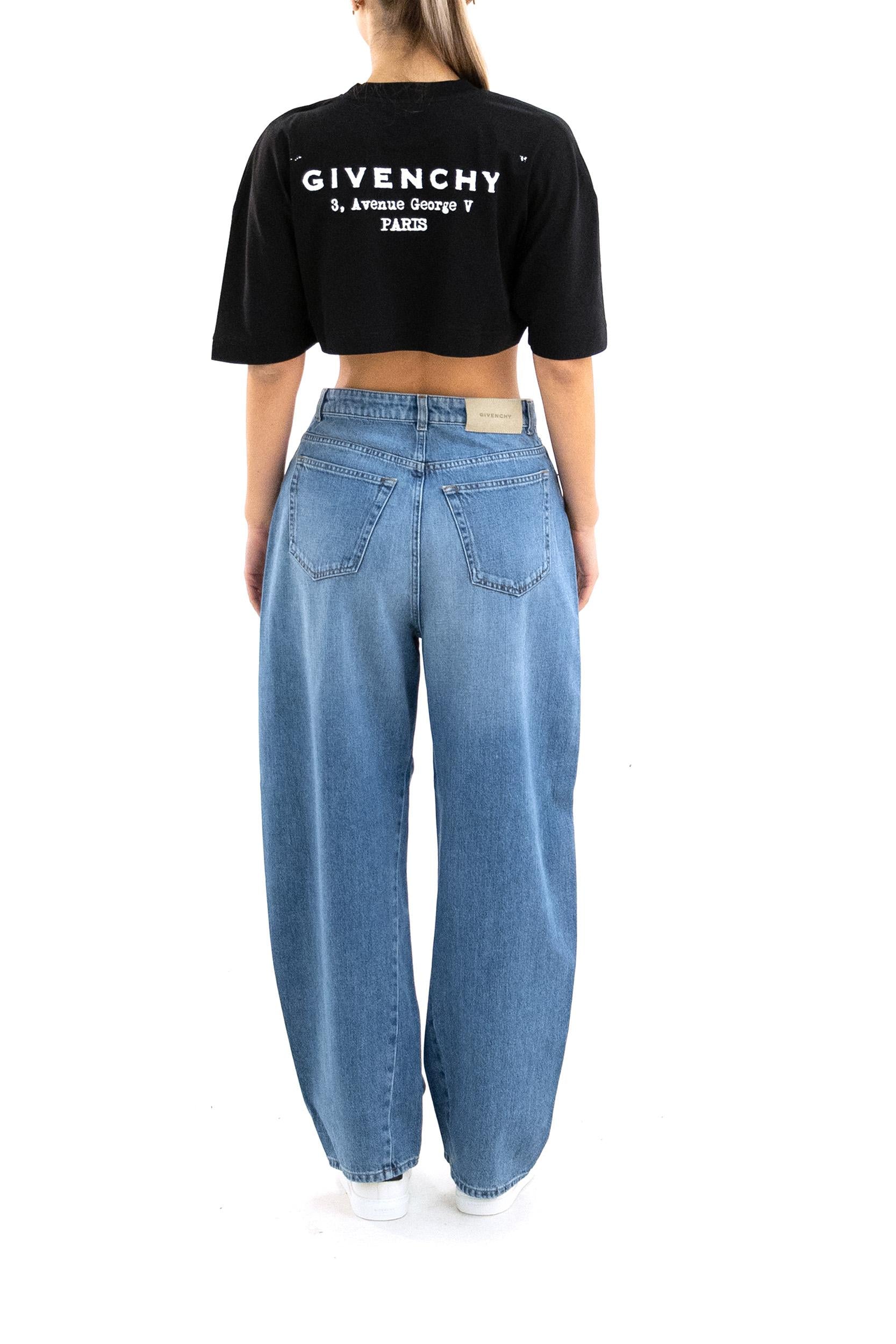 T-shirt<BR/> BW70FKP75N 001 GIVENCHY 
