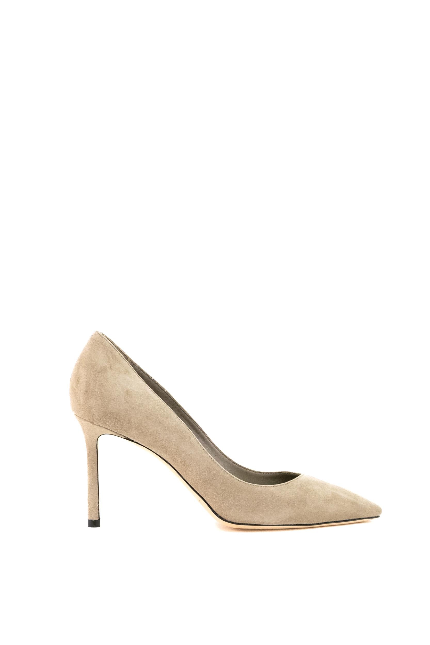 Décolleté Romy<BR/> ROMY 85 KDU TAUPE JIMMY CHOO 