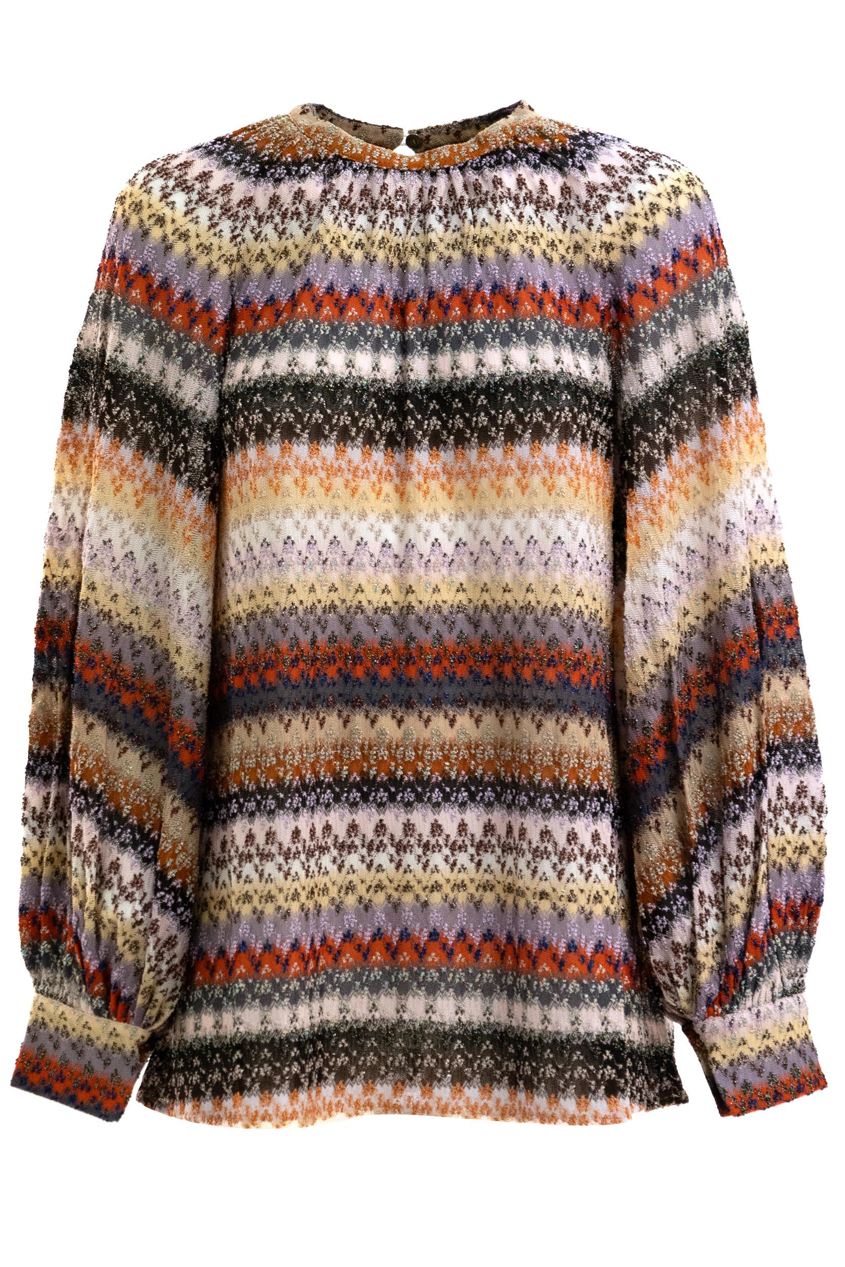 Blusa <BR/> DS25WJ0C-BR12O SM9R4 MISSONI 