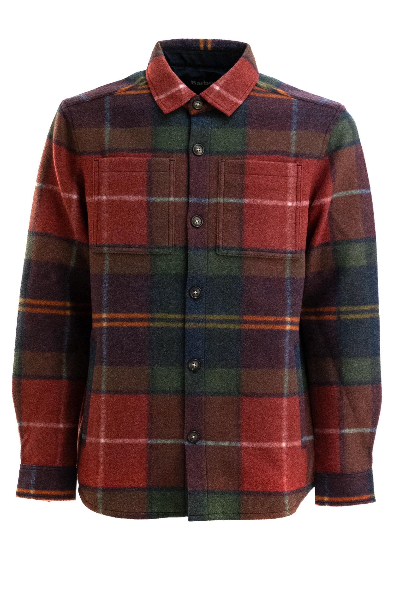 Overshirt<BR/> MOS0400 MOS TN69 BARBOUR 