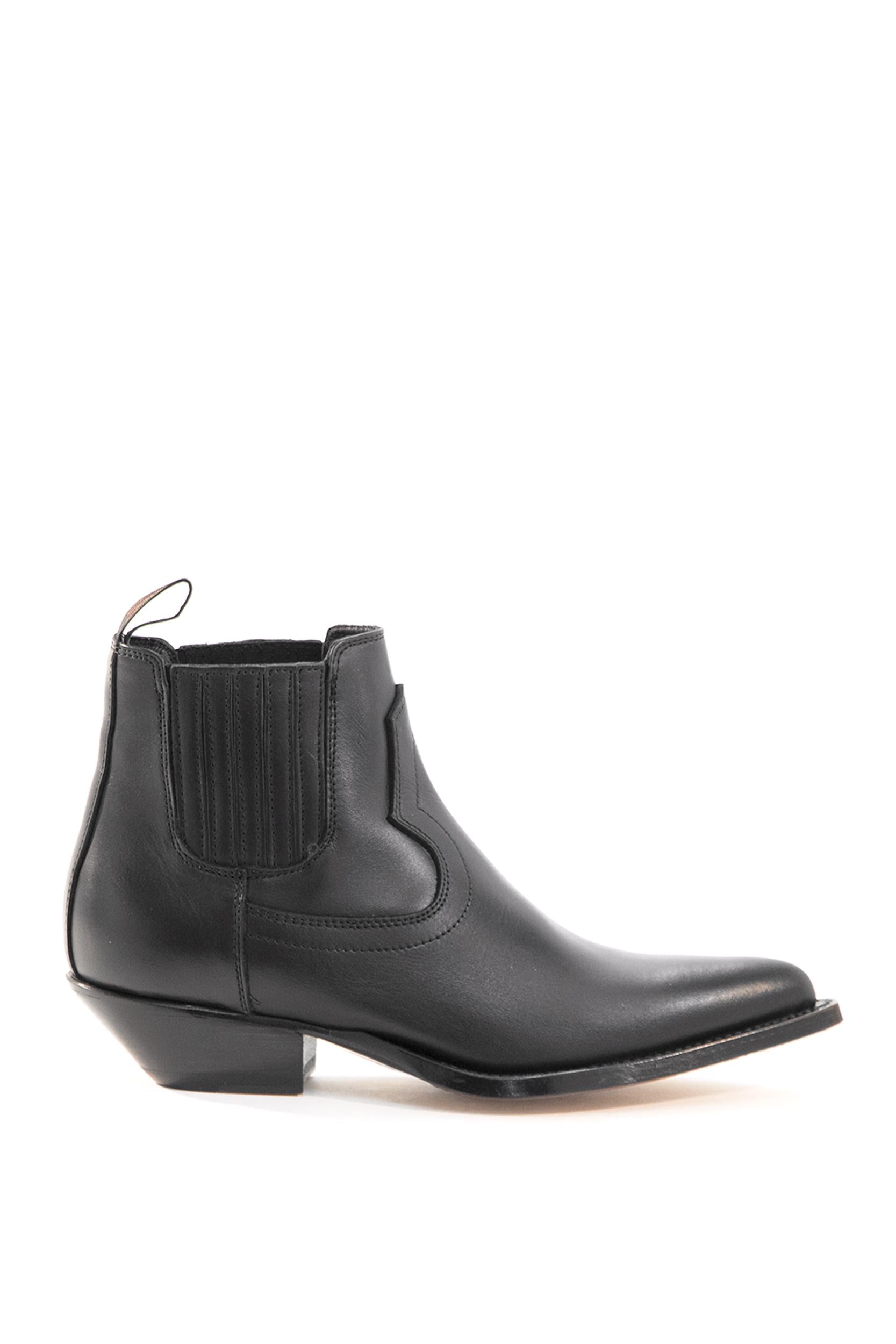 Stivaletti Hidalgo<BR/> HIM353BKCAL03W BLACK SONORA 