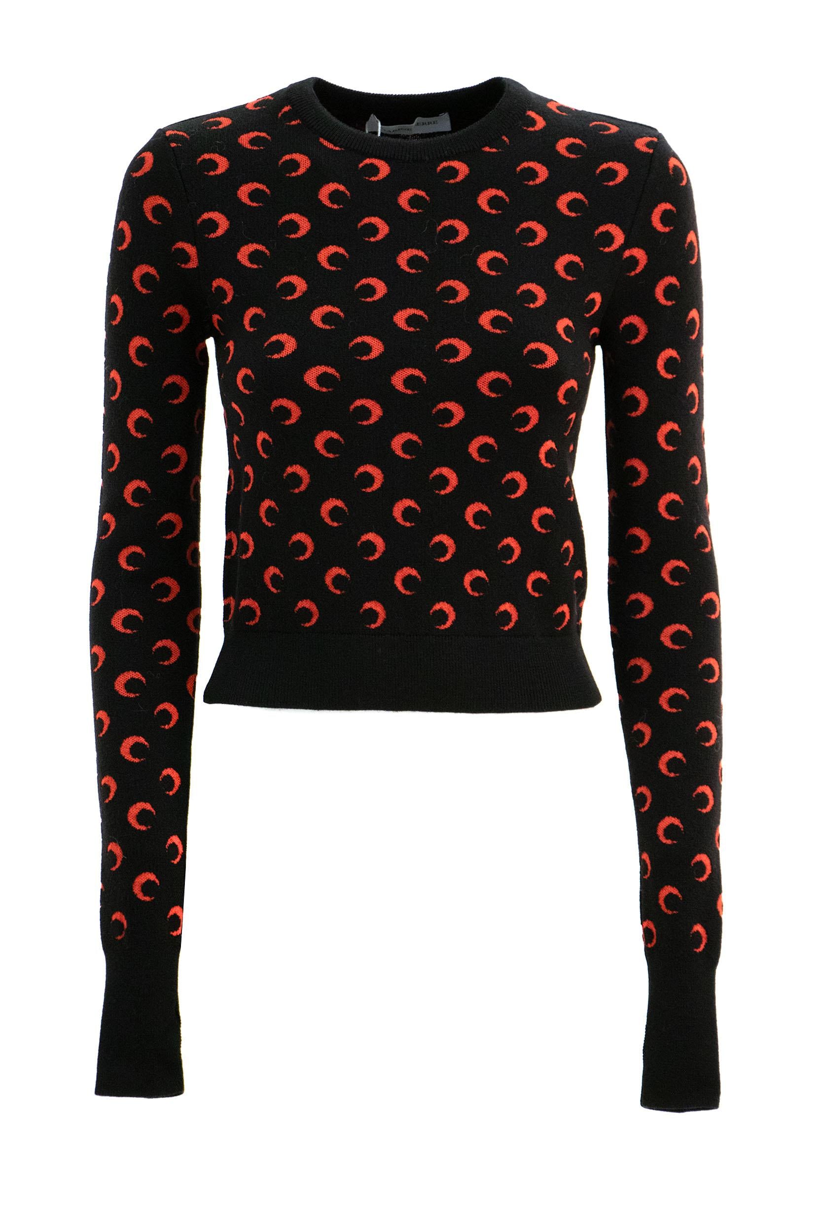 Pullover<BR/> WTK014A CKNI0033 BK99 MARINE SERRE 