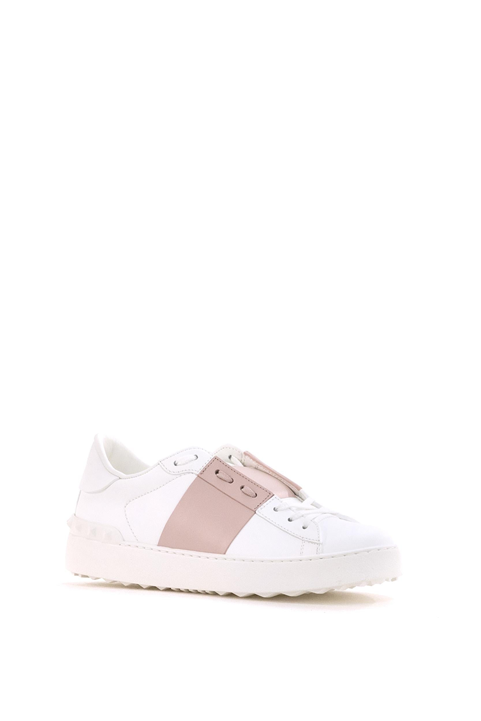 Sneaker Open in Pelle<BR/> 8W2S0781BLU 834 VALENTINO GARAVANI 