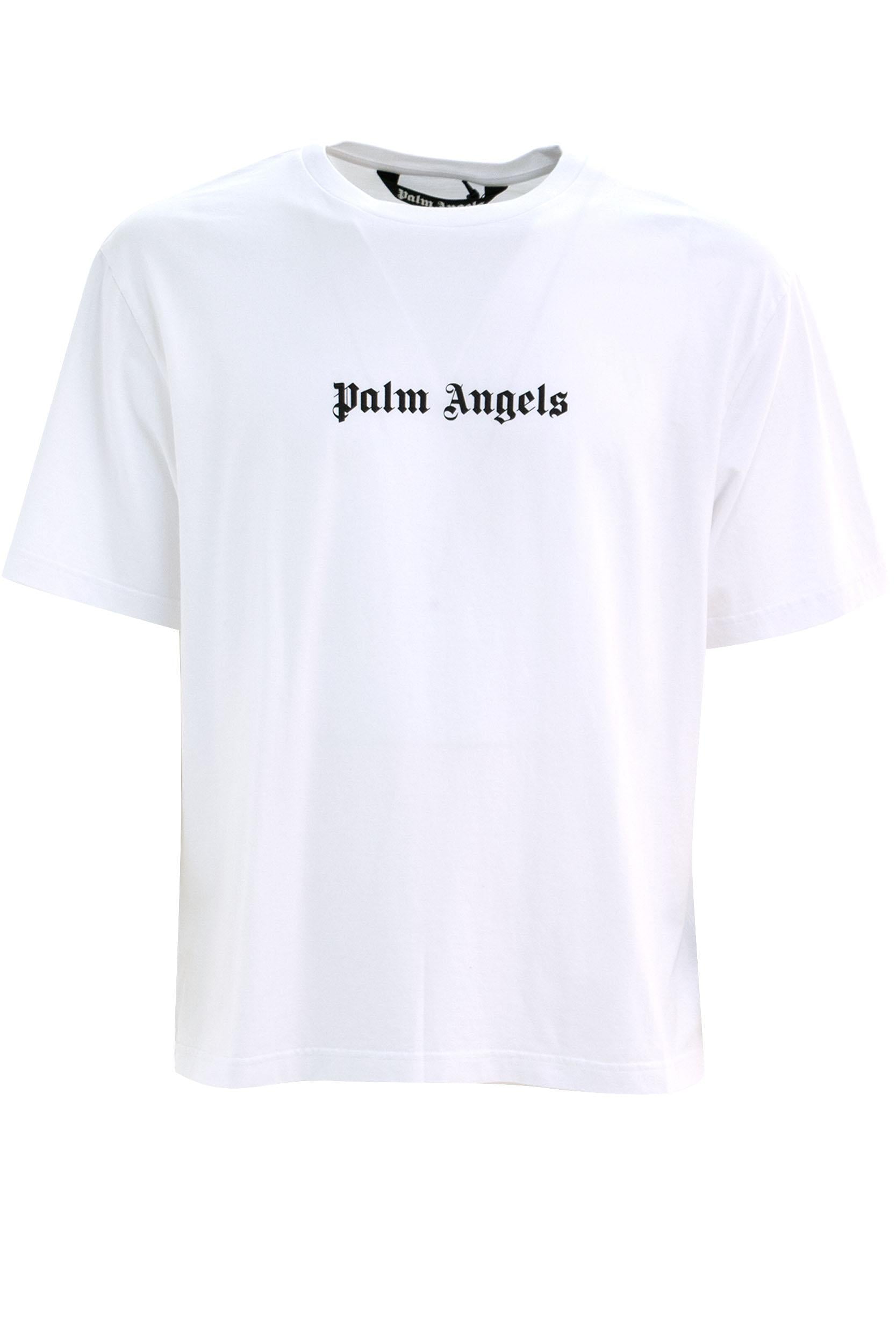T-shirt<BR/> PMAA089S24JER0021001 0110 PALM ANGELS 