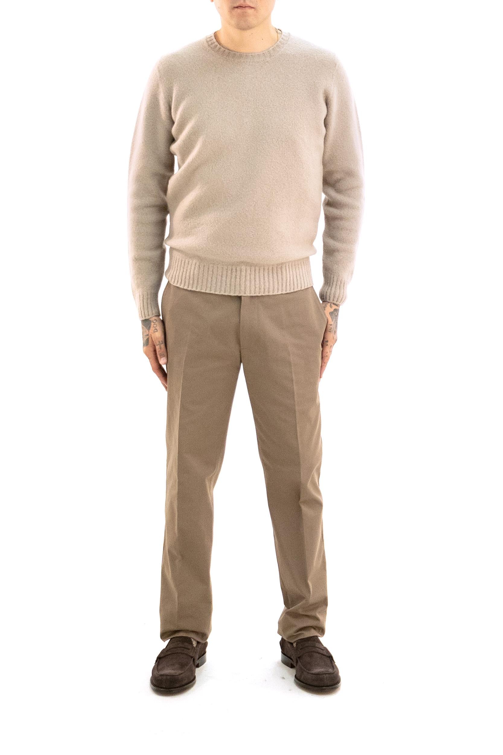 Pantaloni Chino<BR/> 8115462 CLAY BROWN BURBERRY 