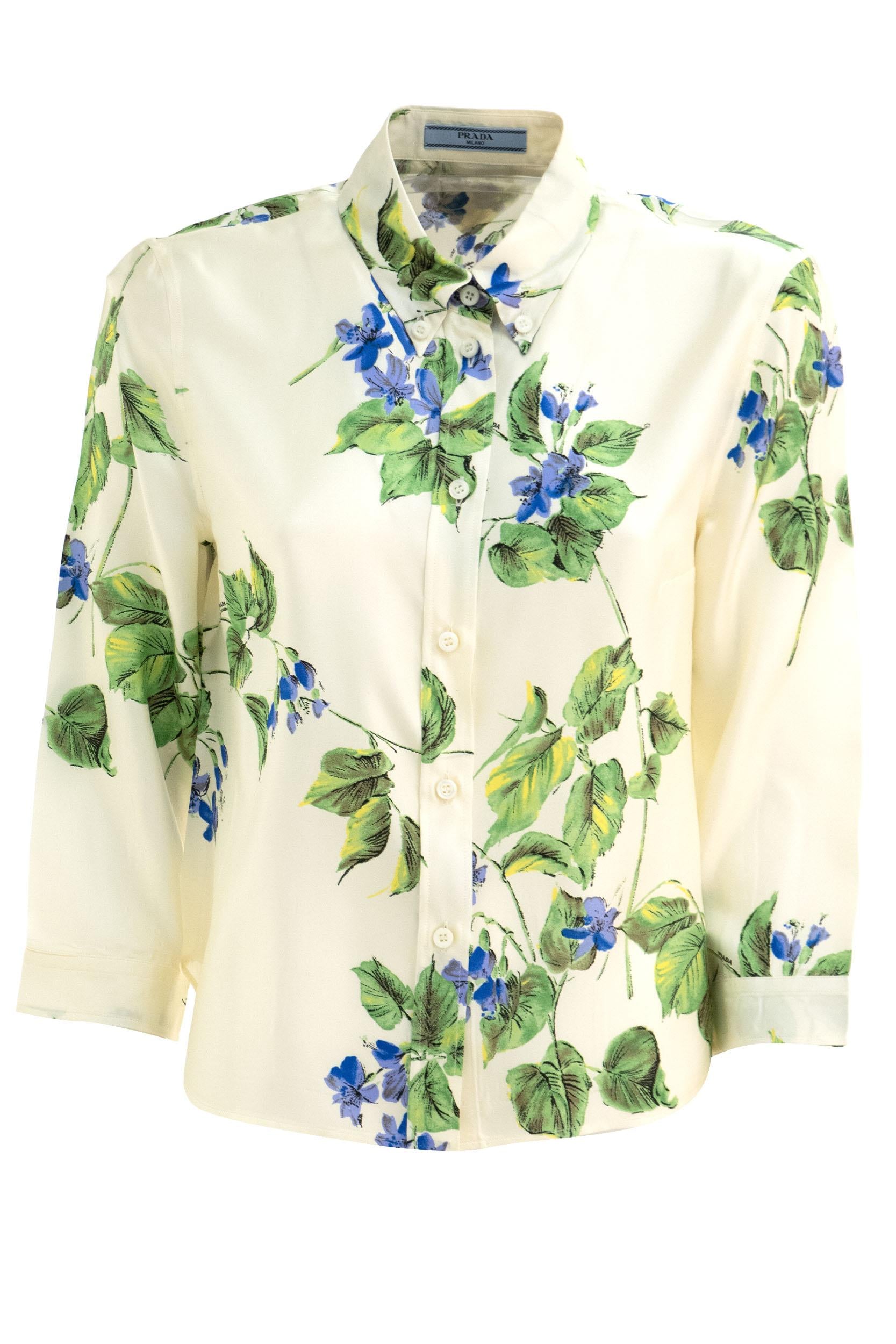Camicia <BR/> P405H S OOO 14NZ F0K74 PRADA 