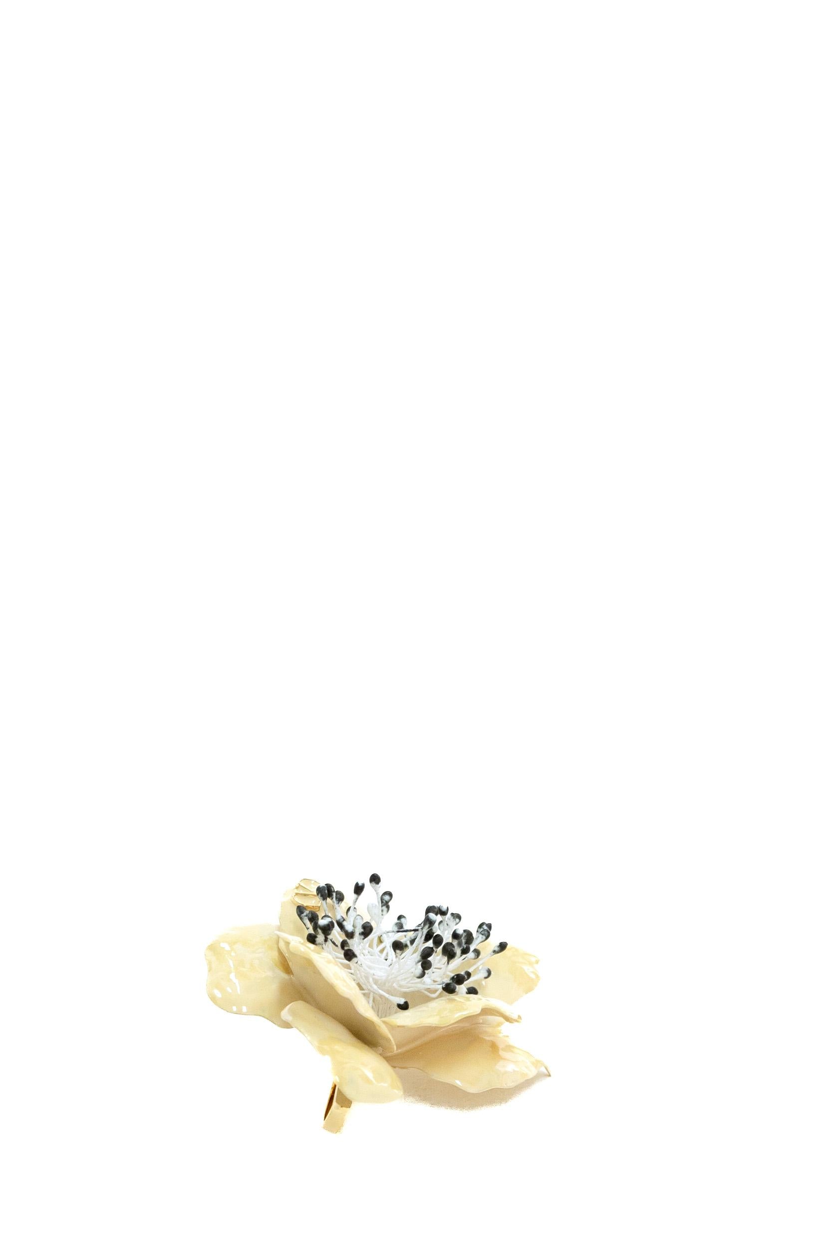 Fermacravatta Fleur Lumineuse<BR/> 6Y2J0T01GCT R4F VALENTINO GARAVANI 
