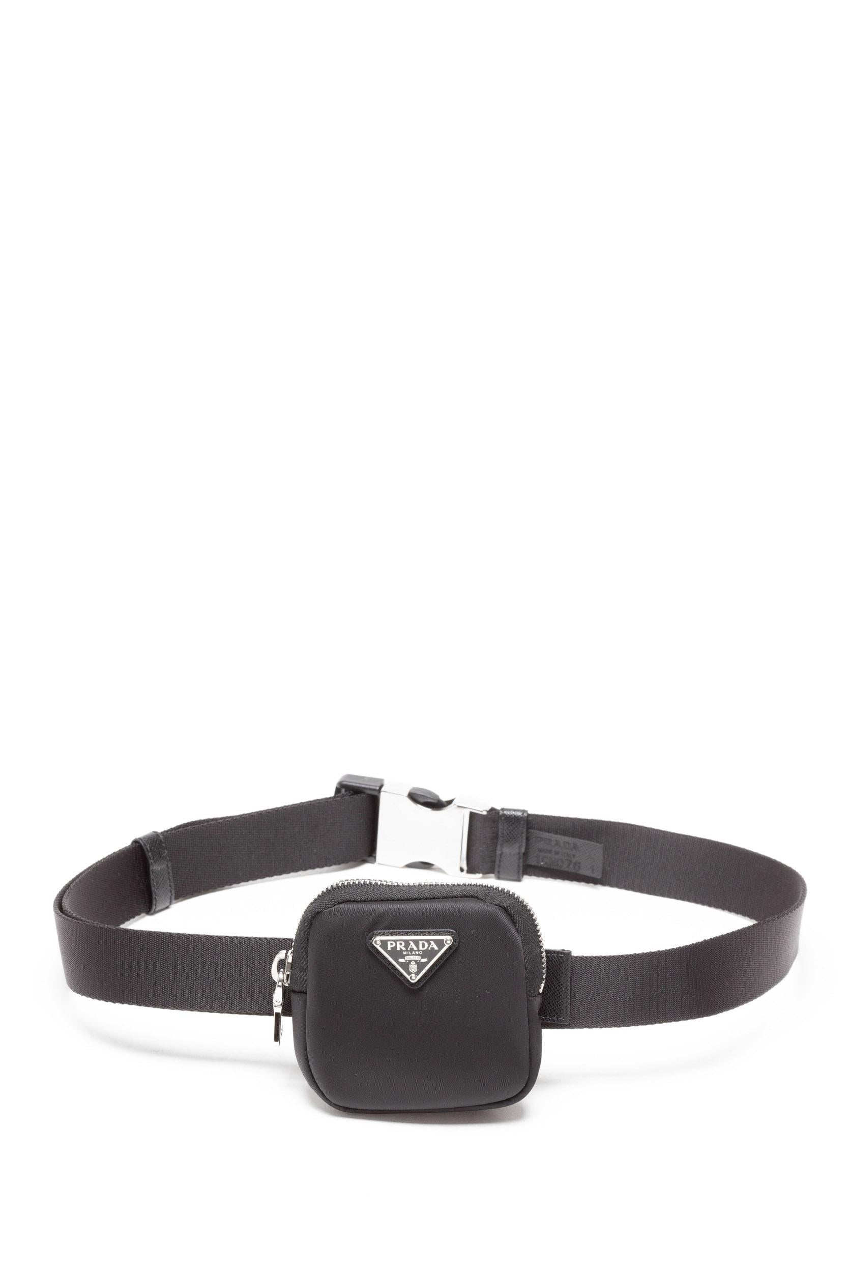 Cintura in Nastro Nylon<BR/> 1CN076 BV1 F0002 PRADA 