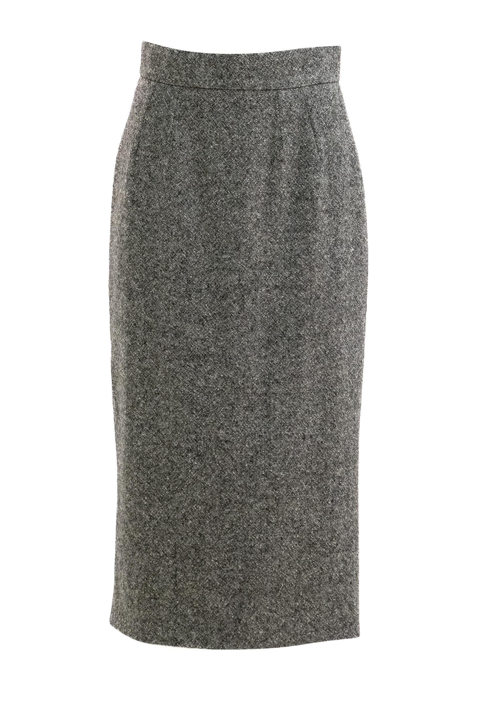 Gonna in Tweed<BR/> F4CS8T FMBAR S8030 DOLCE & GABBANA 