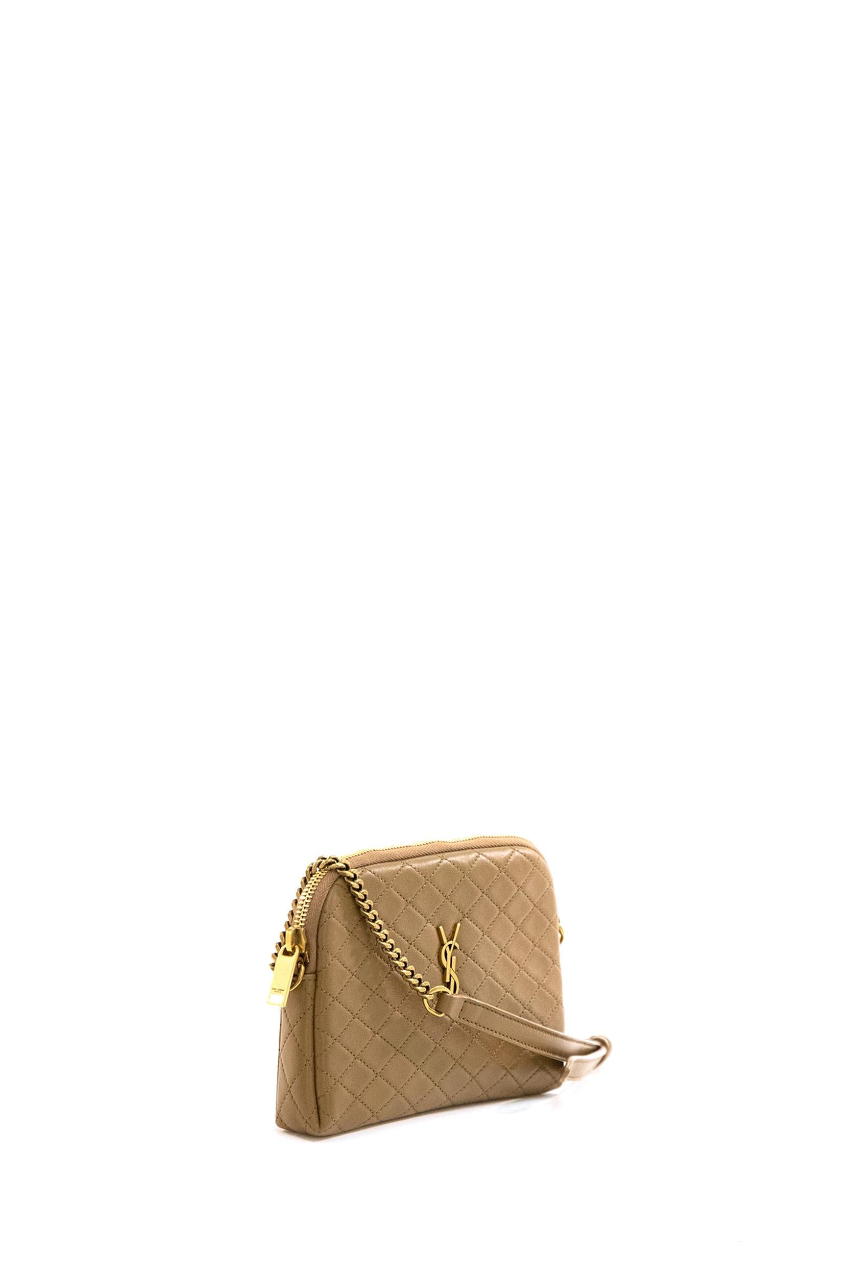Borsa Gaby in pelle trapuntata beige<BR/> 733667 1EL07 2760 SAINT LAURENT 