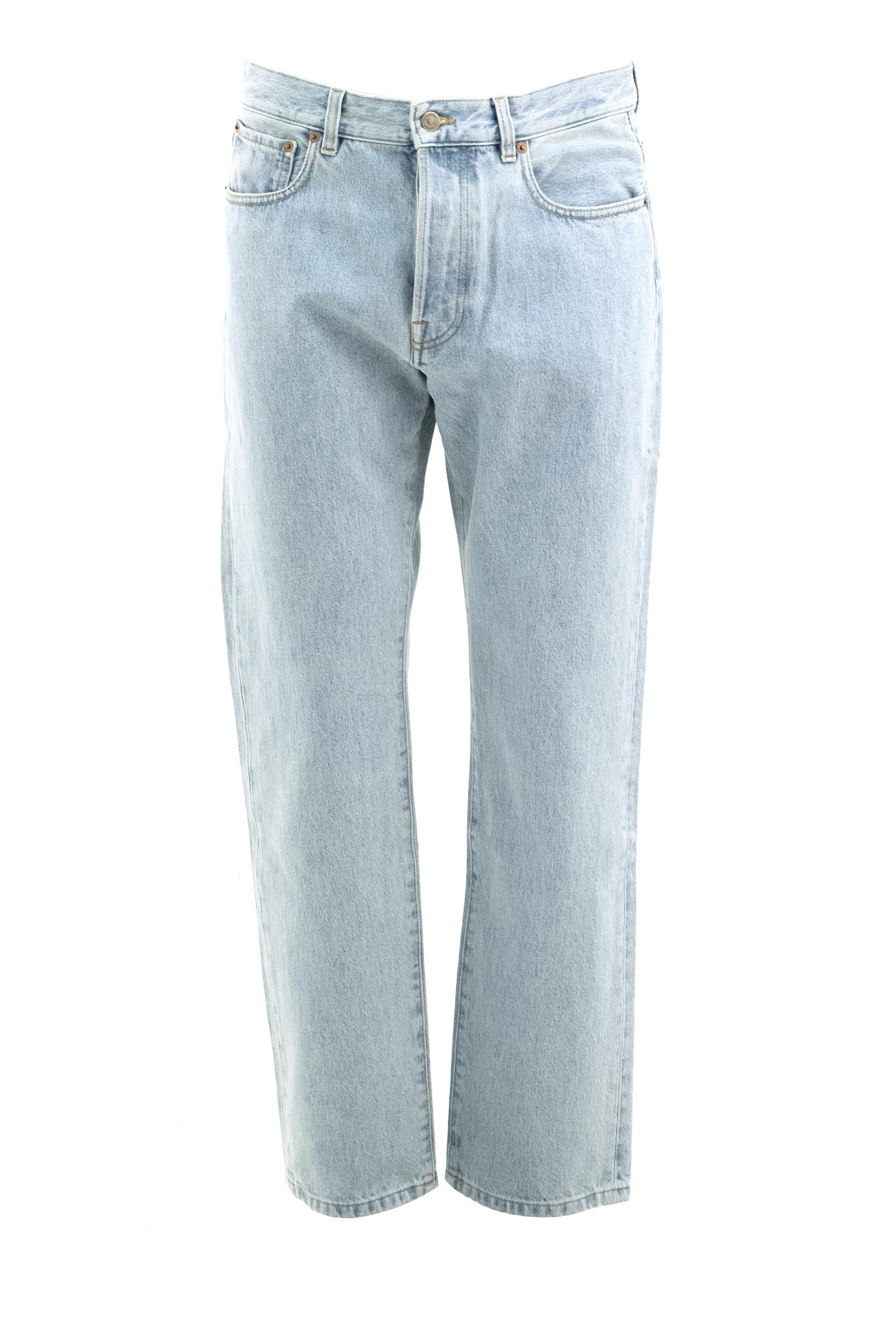 Pantalone in Denim di Cotone<BR/> 8V3DE14CBA5 508 VALENTINO GARAVANI 