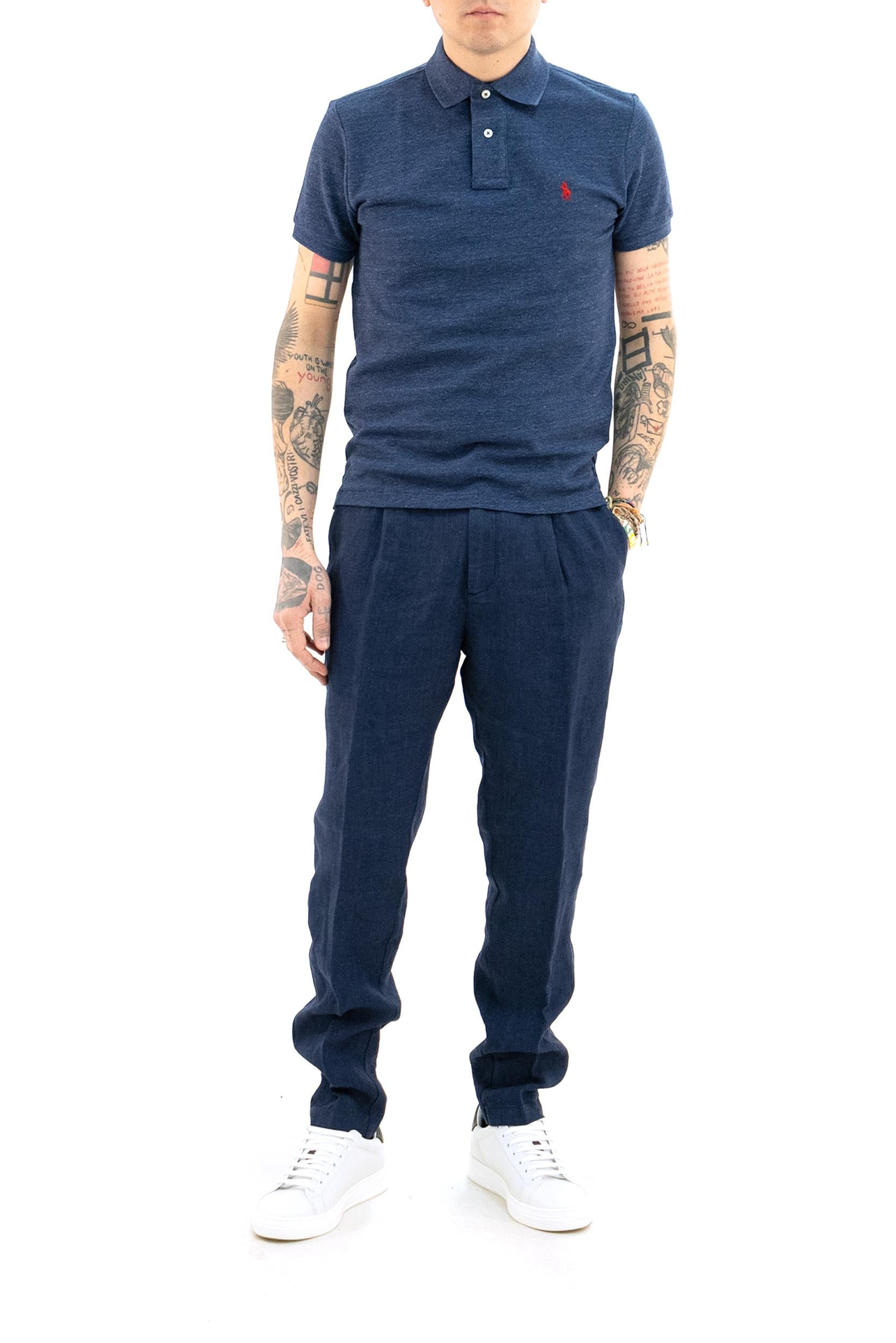 Pantaloni Mitte in Lana Tecnica<BR/> S.M04.MITTE 1712 524 CRUNA 