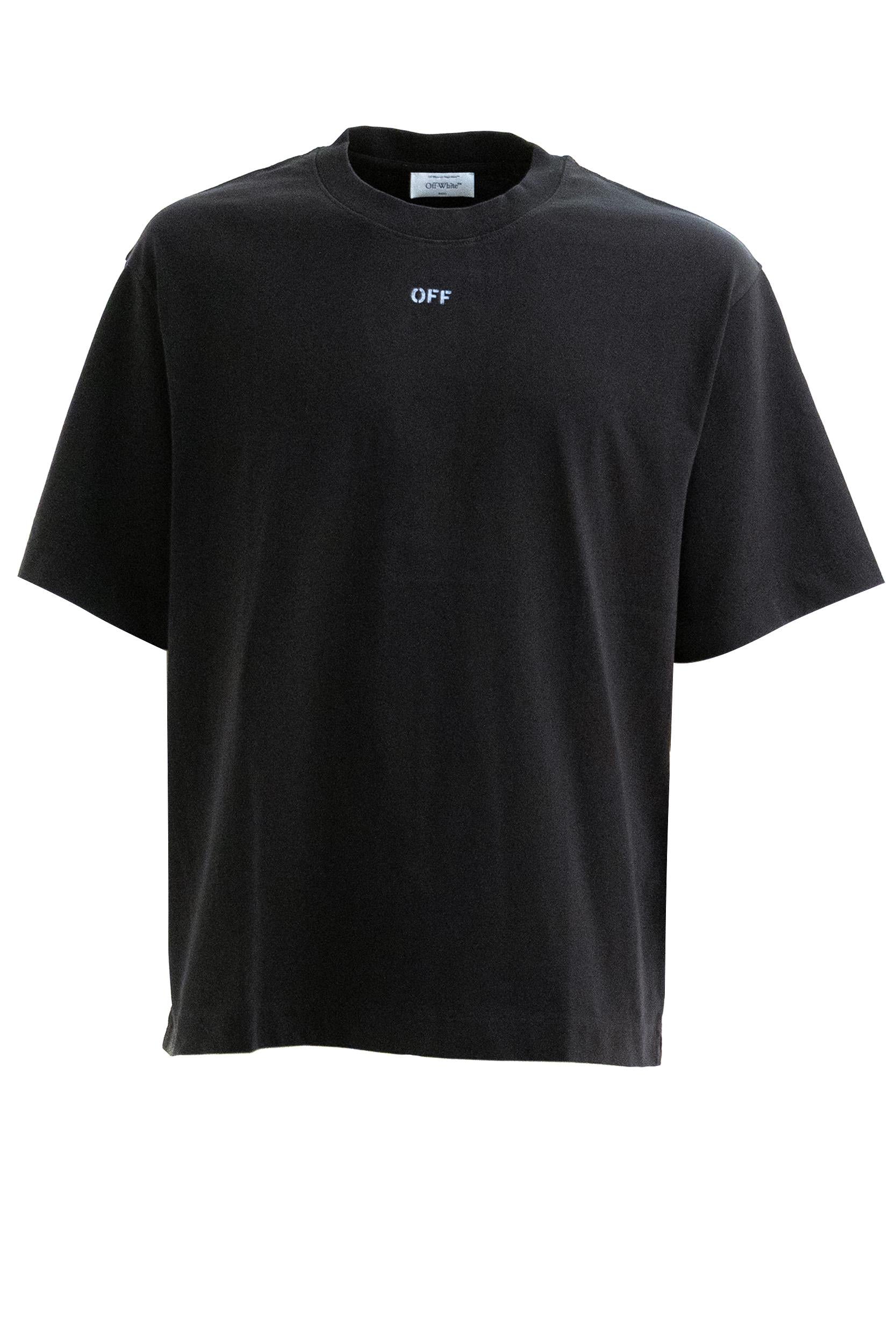 T-shirt<BR/> OMAA120F25JER00D 1041 OFF WHITE 