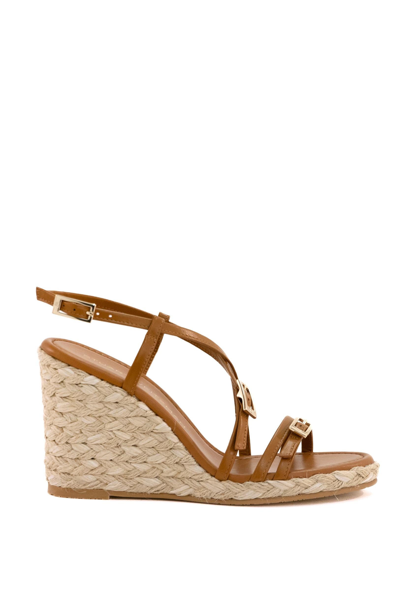 STUART WEITZMAN GEORGE ESPADRILLEMACCHIATO/NATURAL