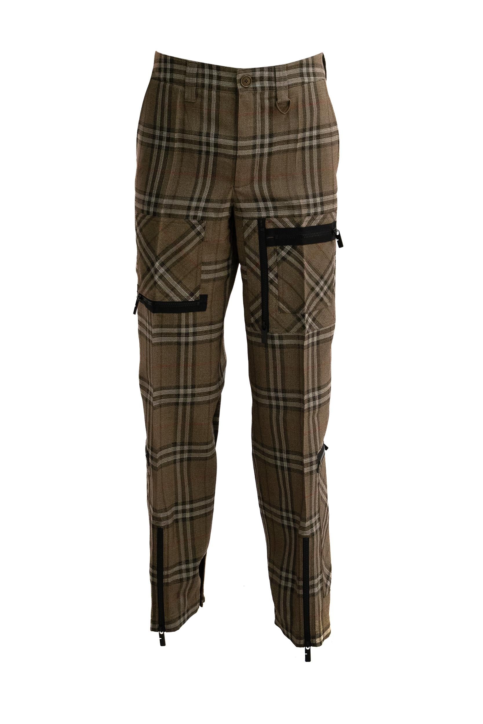 Pantaloni<BR/> 8108349 BRUSH CHECK BURBERRY 