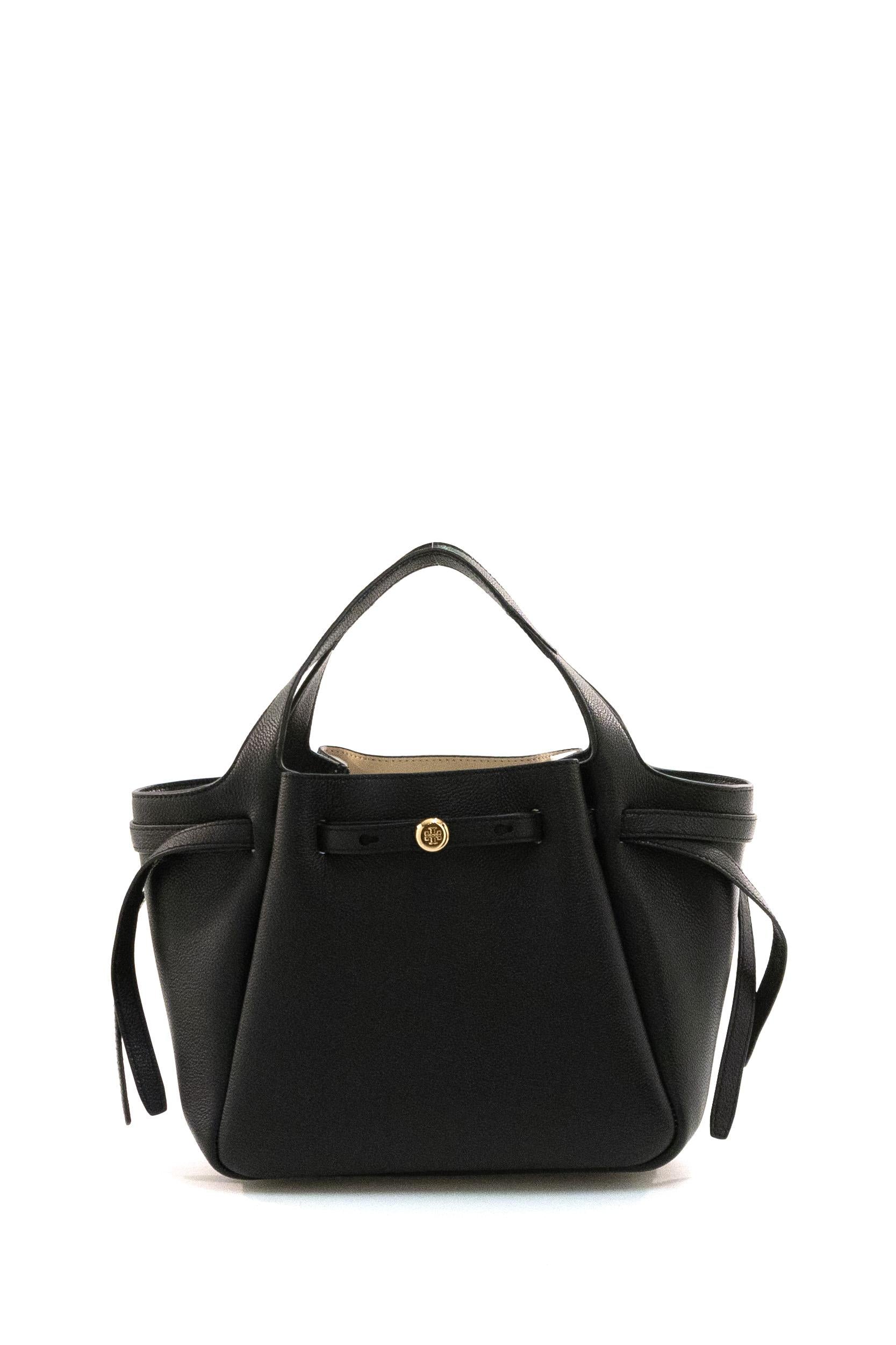 Borsa Romy in pelle martellata di colore nero. 164866 001 TORY BURCH 