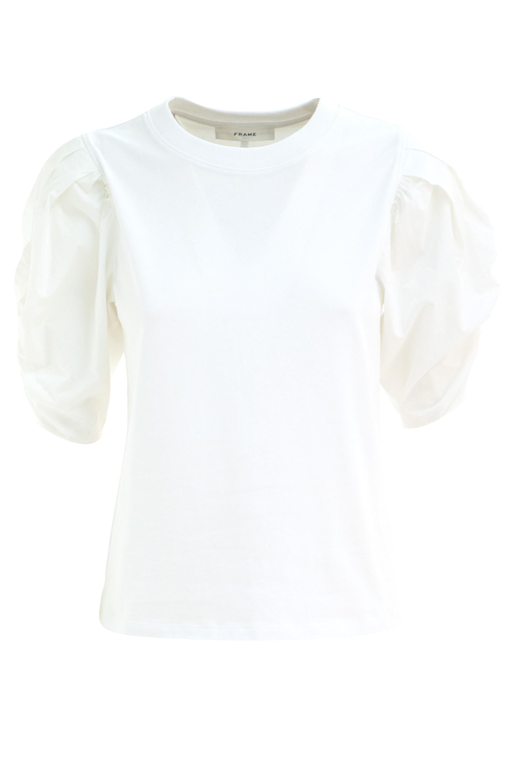 T-shirt<BR/> WS24JKT002 WHT FRAME 
