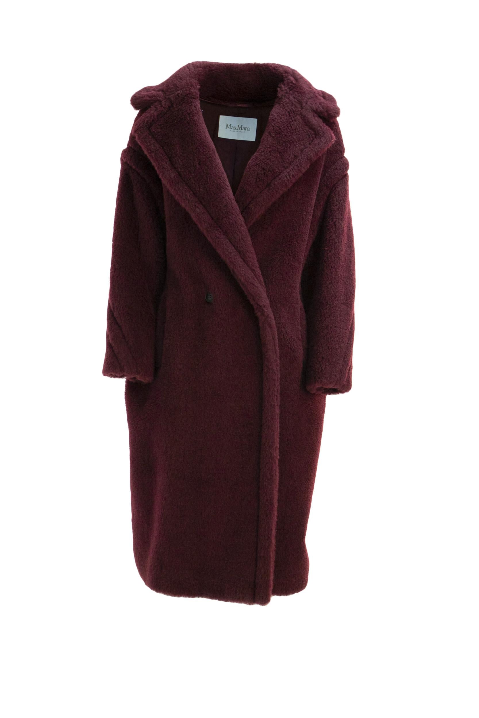 Cappotto Tedgirl colore bordeaux TEDGIRL 019 MAX MARA 