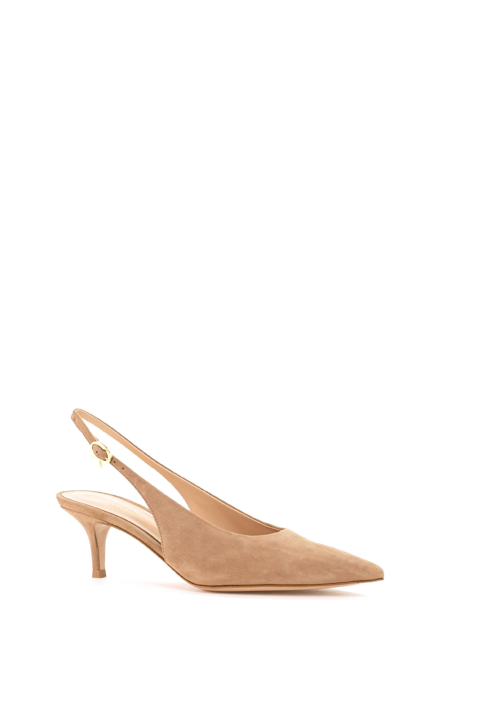 Slingback<BR/> G95538.55RIC.CAMPRAL PRALINE GIANVITO ROSSI 