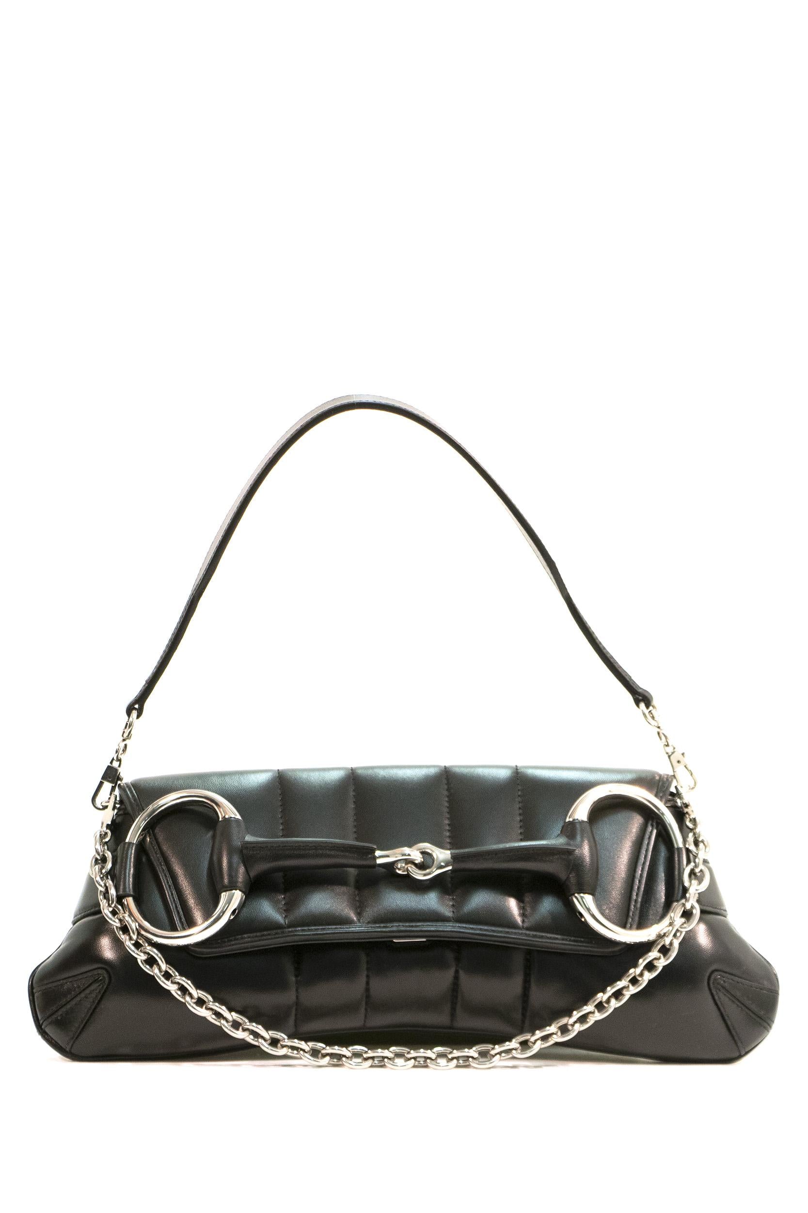 Borsa a spalla Horsebit<BR/> 764255 AACU1 1000 GUCCI 