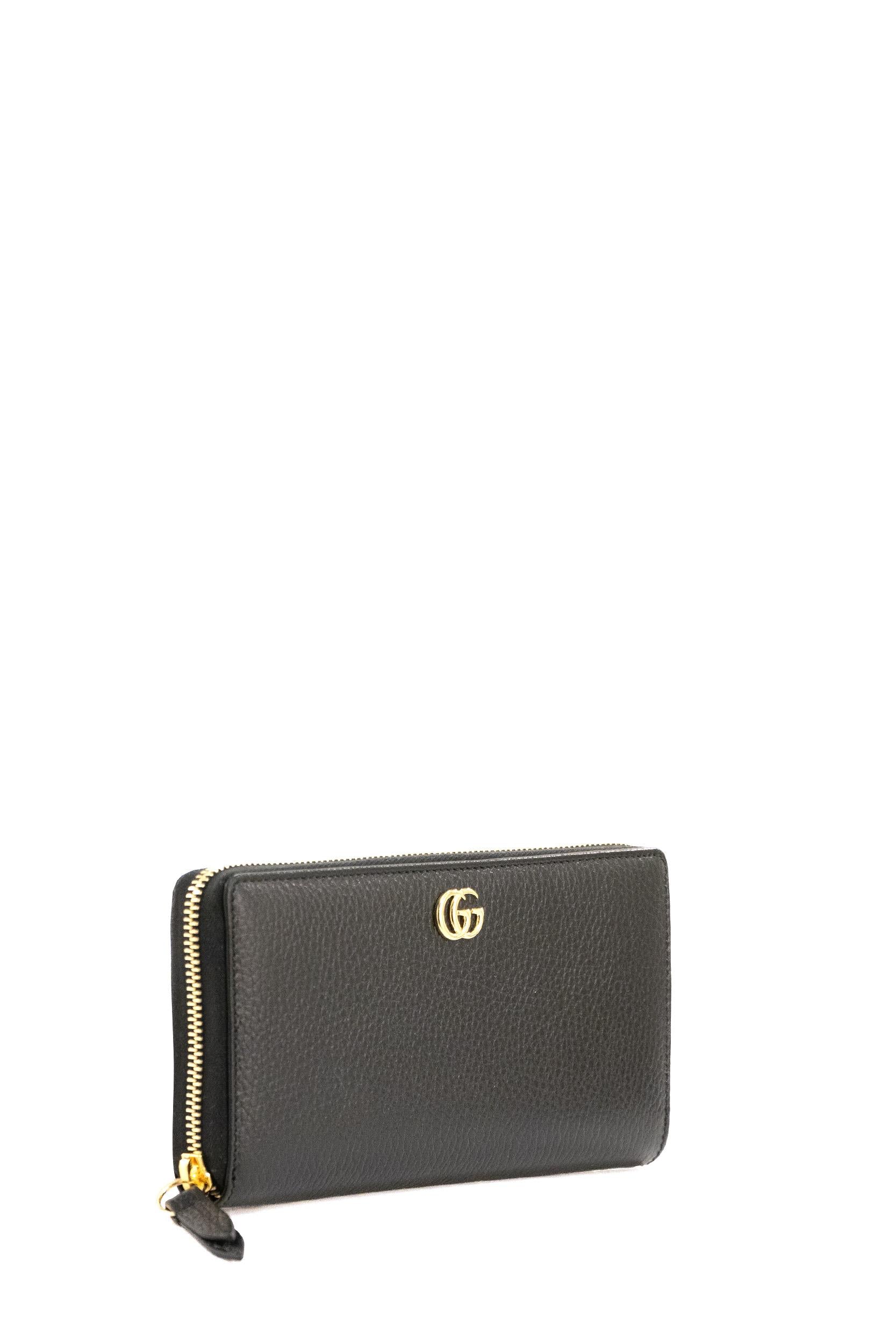 Portafoglio GG Marmont<BR/> 456117 CAO0G 1000 GUCCI 