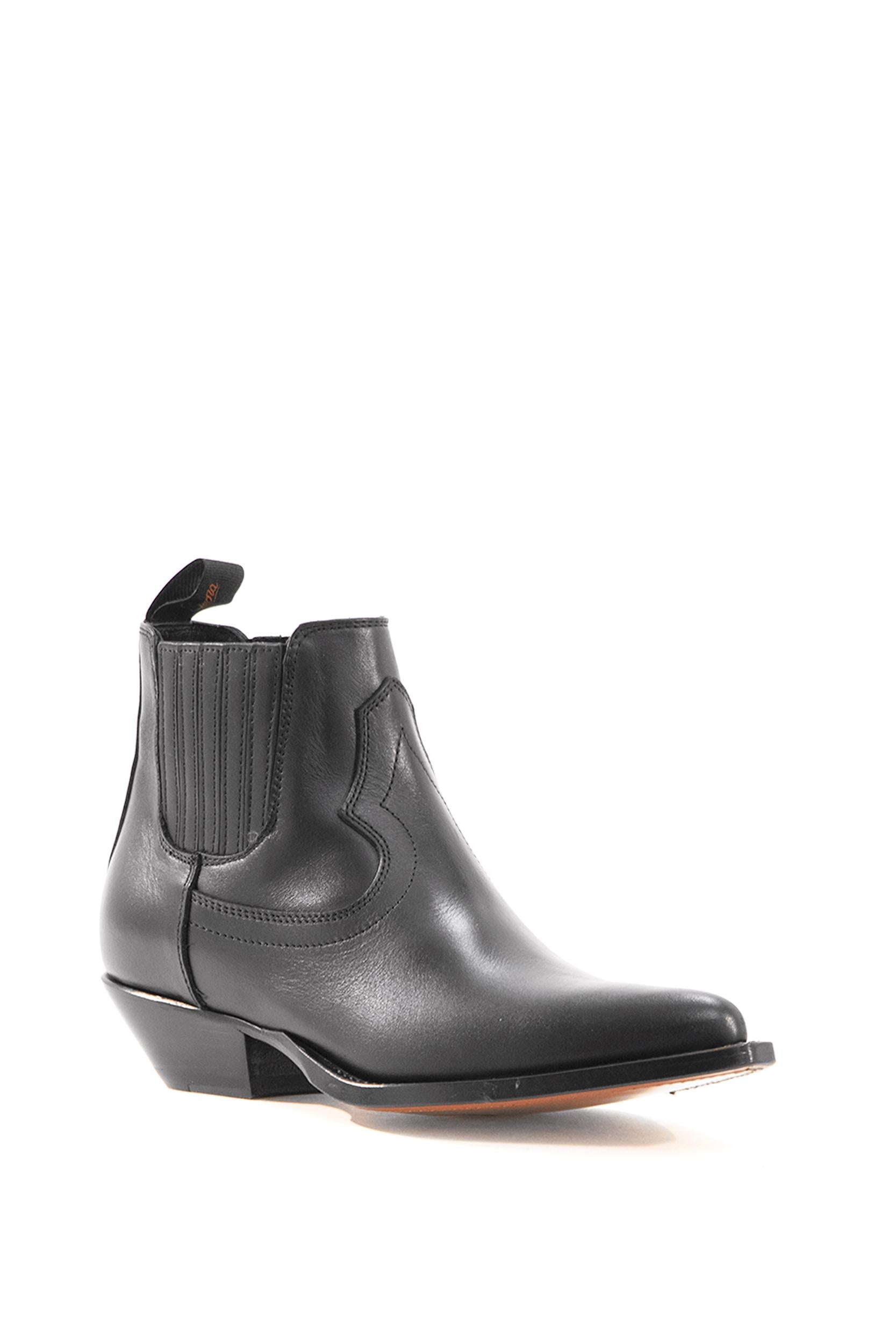 Stivaletti Hidalgo<BR/> HIM353BKCAL03W BLACK SONORA 