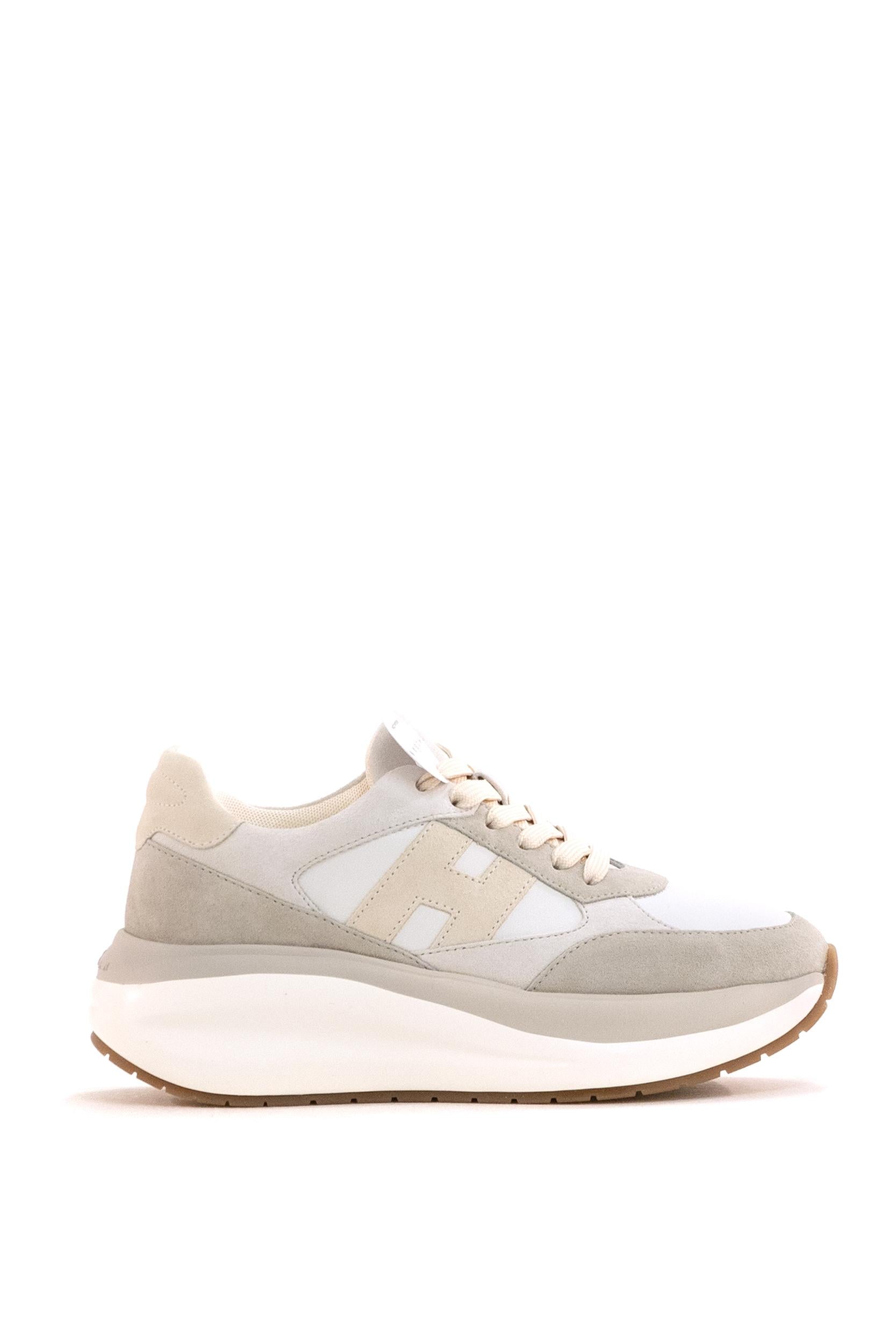 Sneakers Hogan Maxi in Pelle e Suede<BR/> HXW7140GA40N91 0RW6 HOGAN 