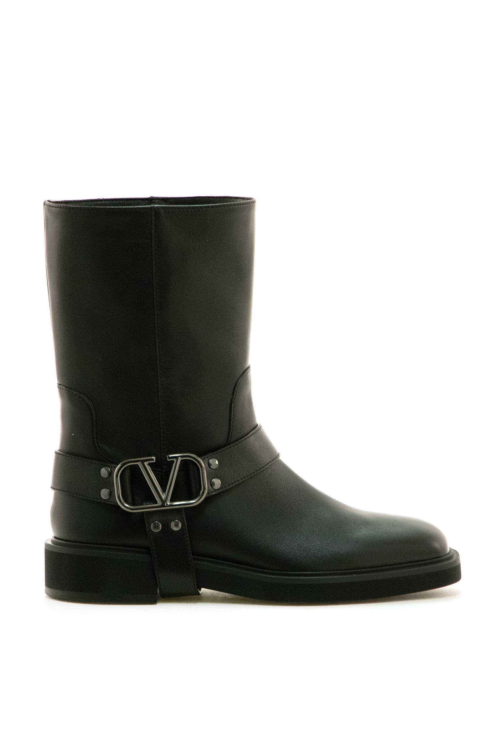 Stivaletti VLogo Signature<BR/> 5W2S0JK6KZS 0NO VALENTINO GARAVANI 