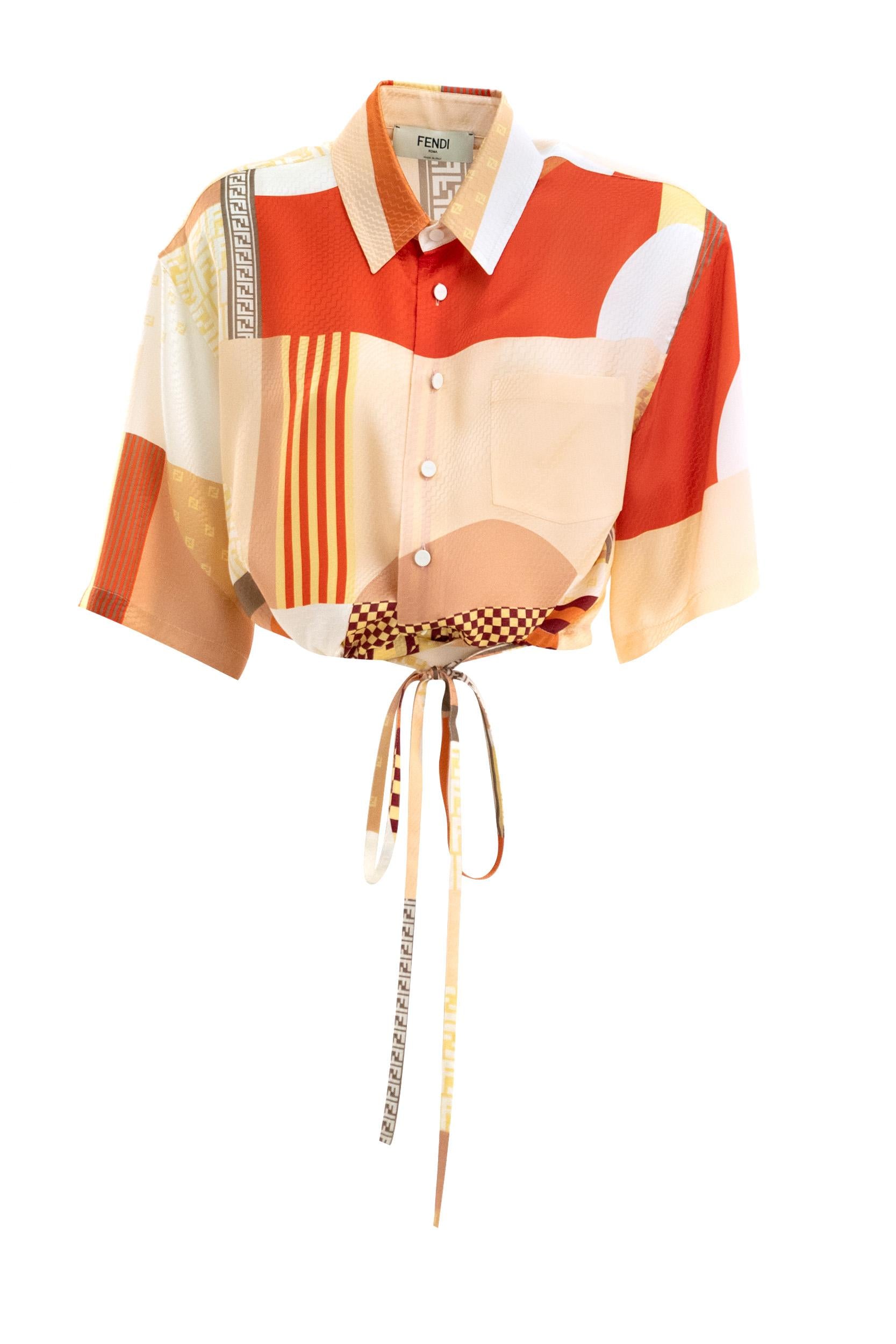 Camicia <BR/> FS8278 AUQM F1SAW FENDI 