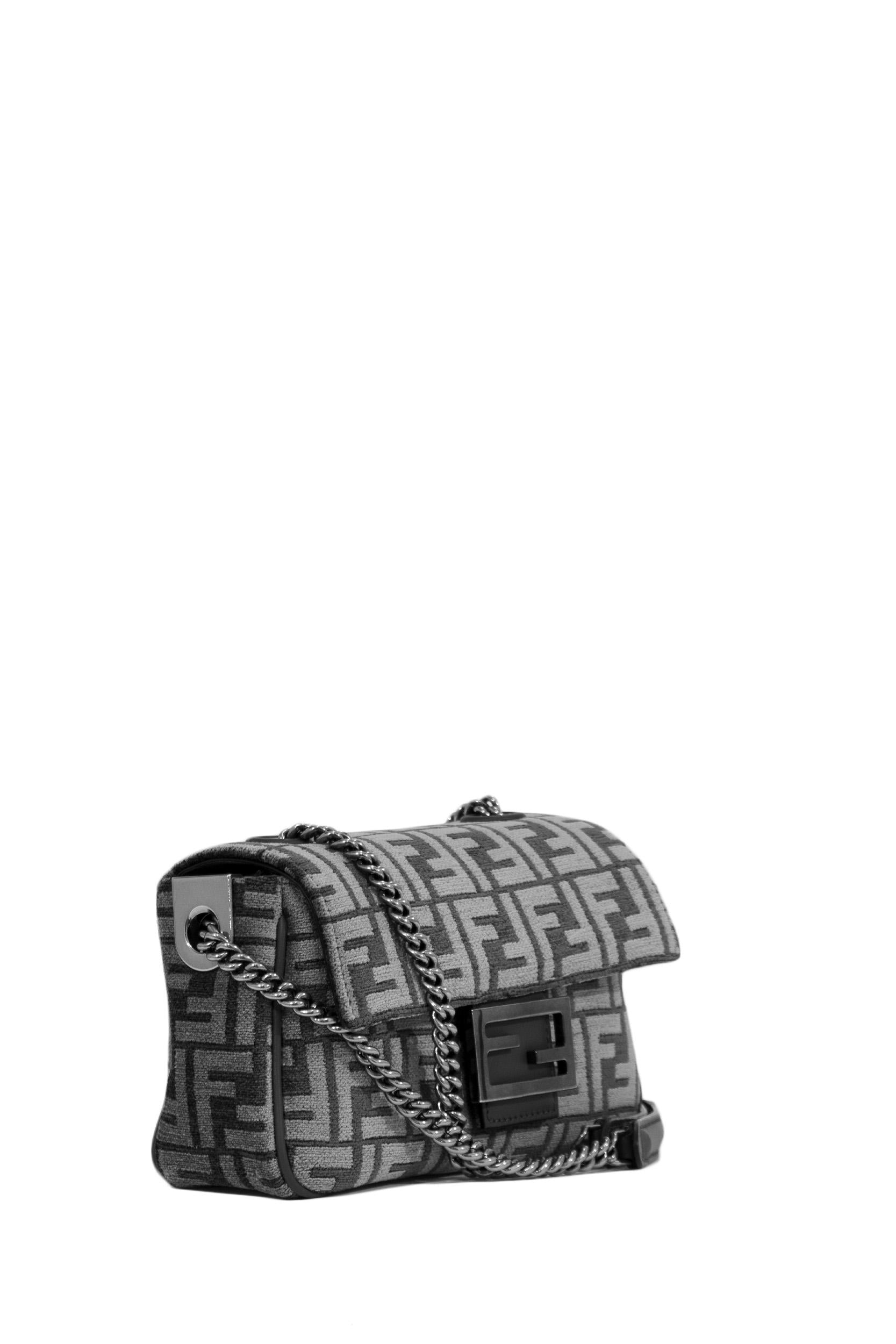 Borsa Baguette Chain<BR/> 8BR793 ALG7 F1HZO FENDI 