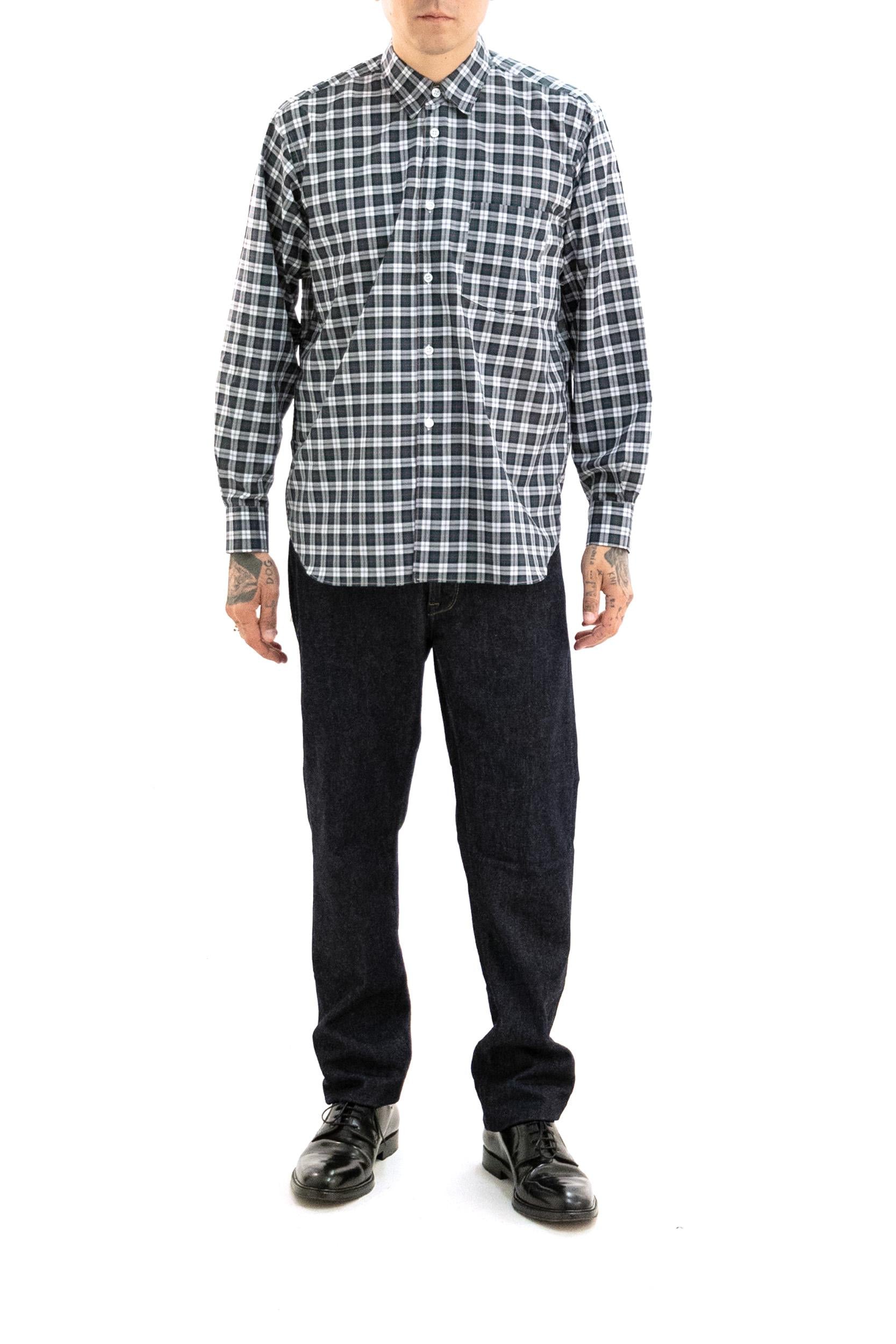 Camicia a Quadretti Cotone Multicolore<BR/> FP-B070 3 CDG SHIRT 