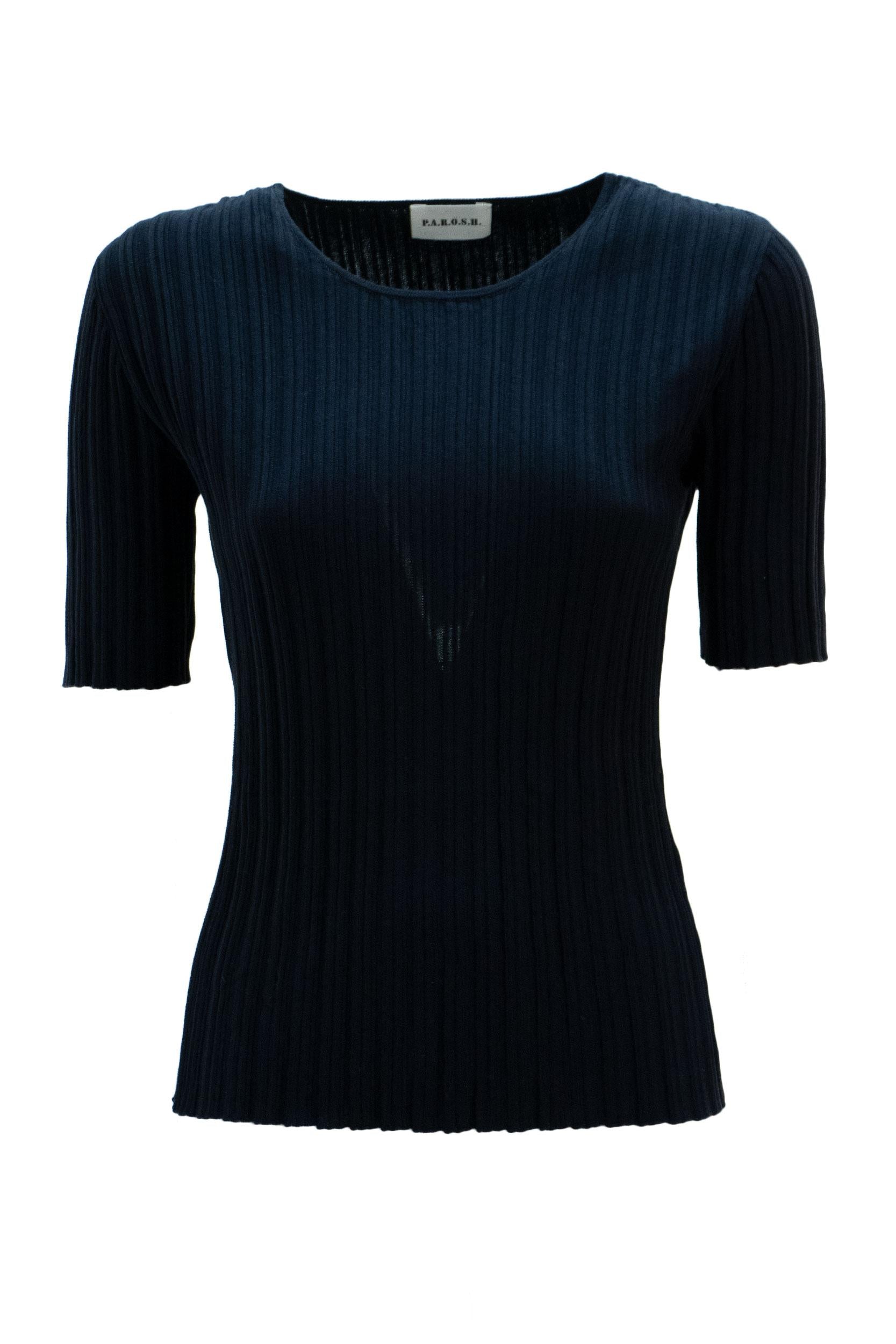 <BR/>P.A.R.O.S.H. T-shirt manica corta<BR/><BR/> CANNELLA D540632 012 P.A.R.O.S.H. 